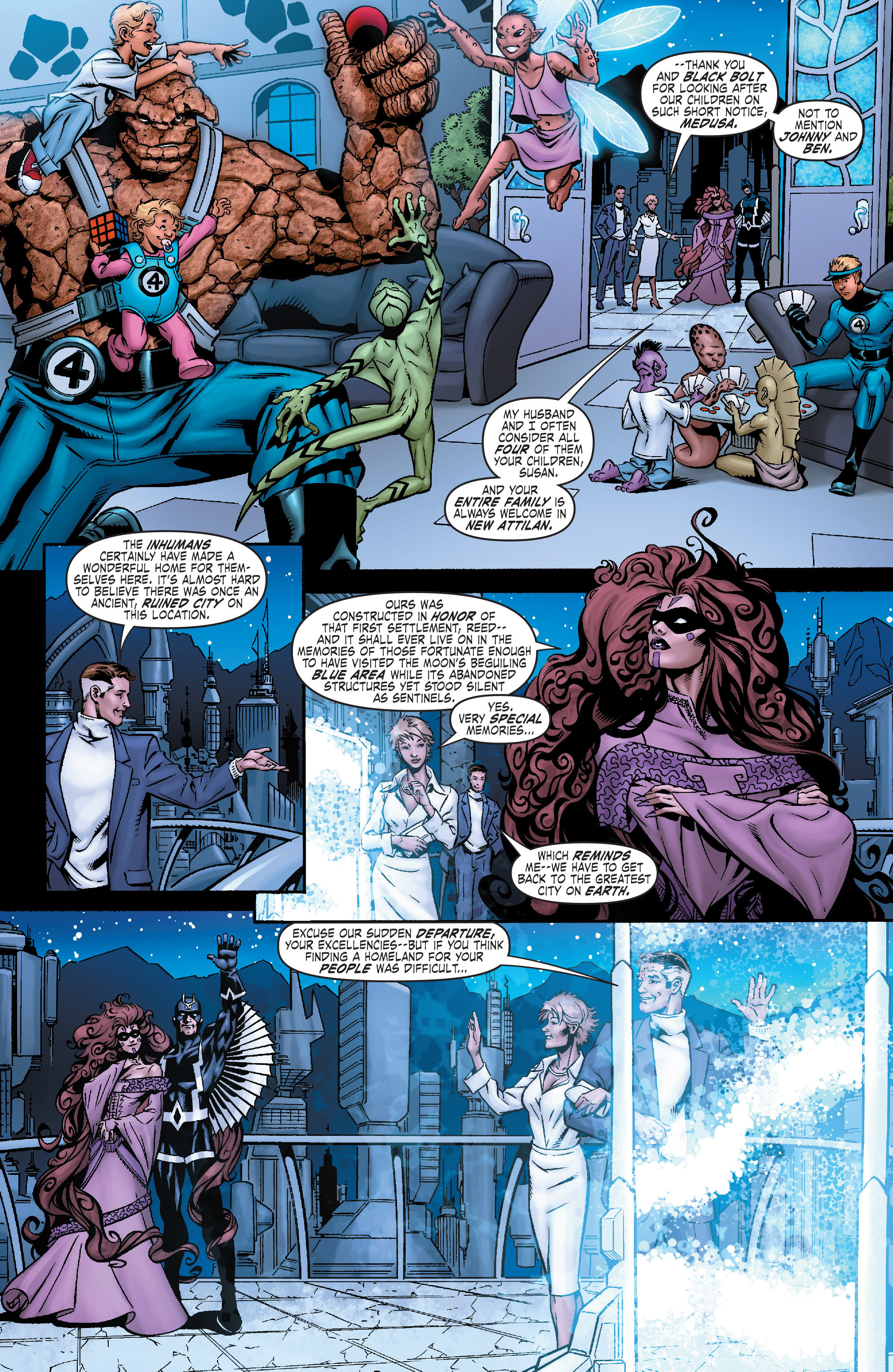 Read online Fantastic Four: The Wedding Special comic -  Issue # Full - 9