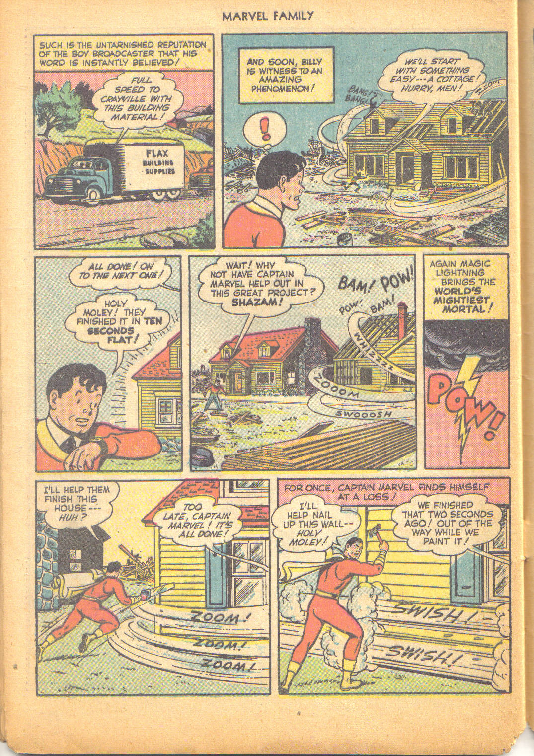 Read online The Marvel Family comic -  Issue #43 - 45