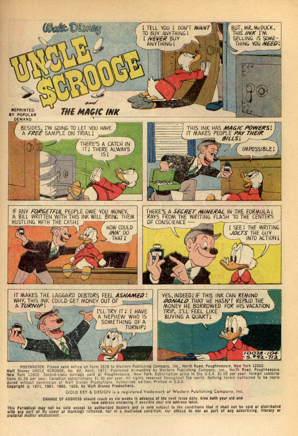 Read online Uncle Scrooge (1953) comic -  Issue #92 - 3