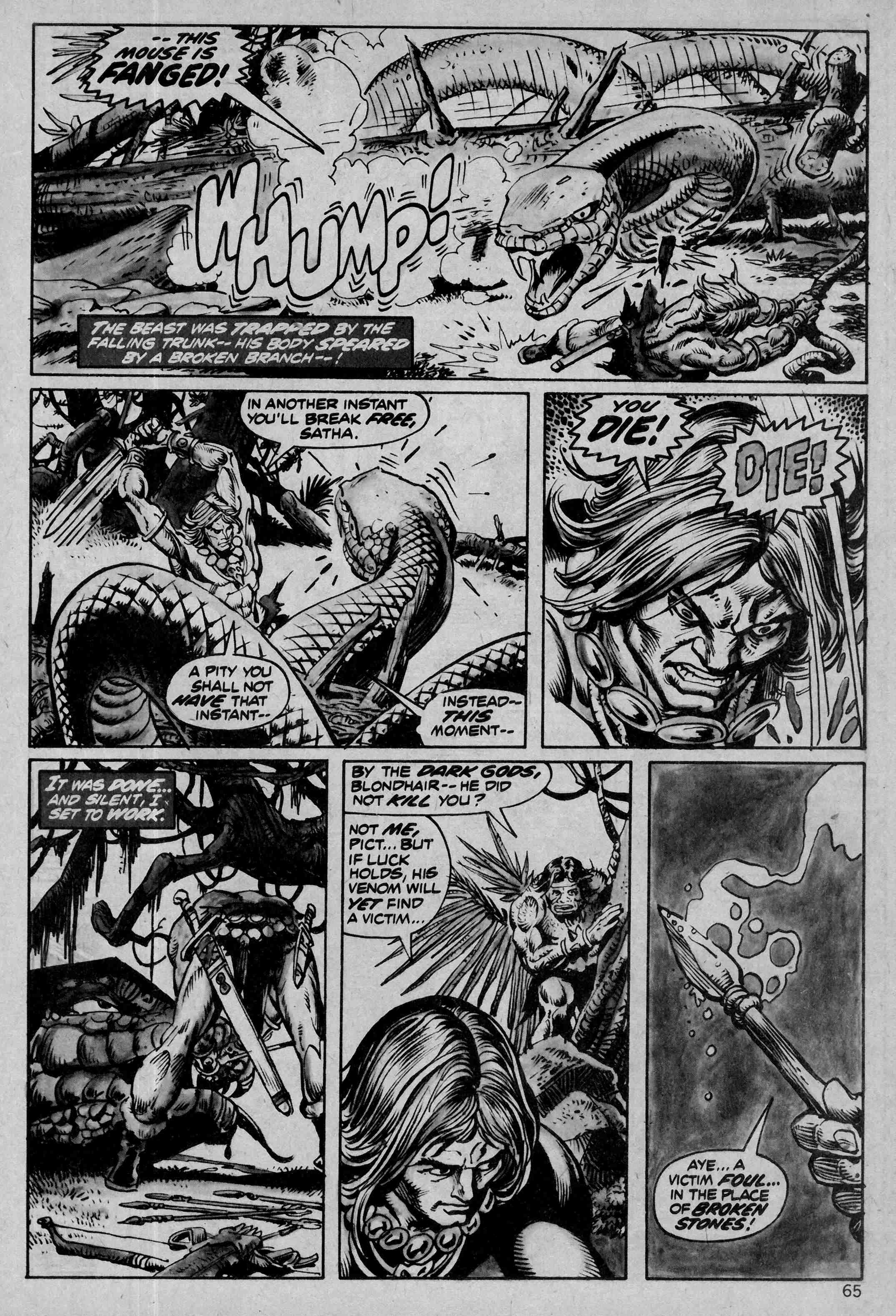 Read online Kull and the Barbarians comic -  Issue #1 - 65