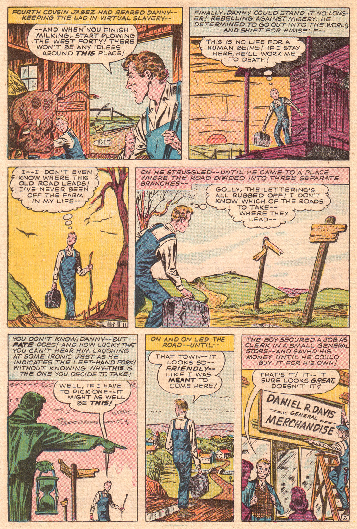 Read online Adventures Into The Unknown comic -  Issue #66 - 24