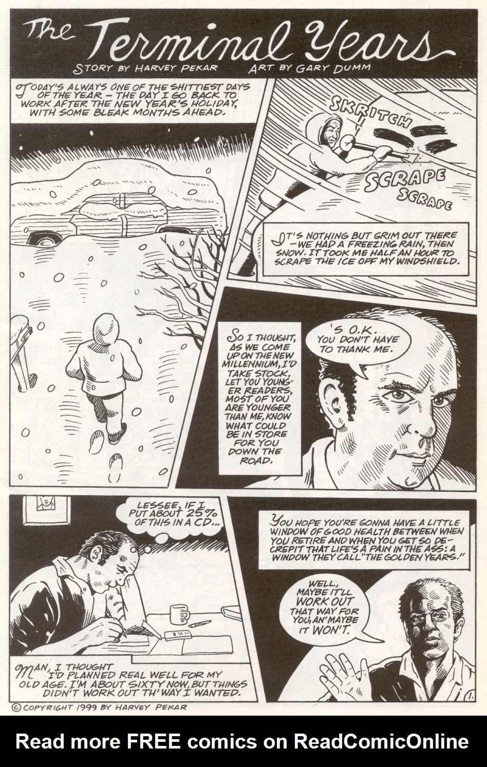 Read online American Splendor: Terminal comic -  Issue # Full - 4