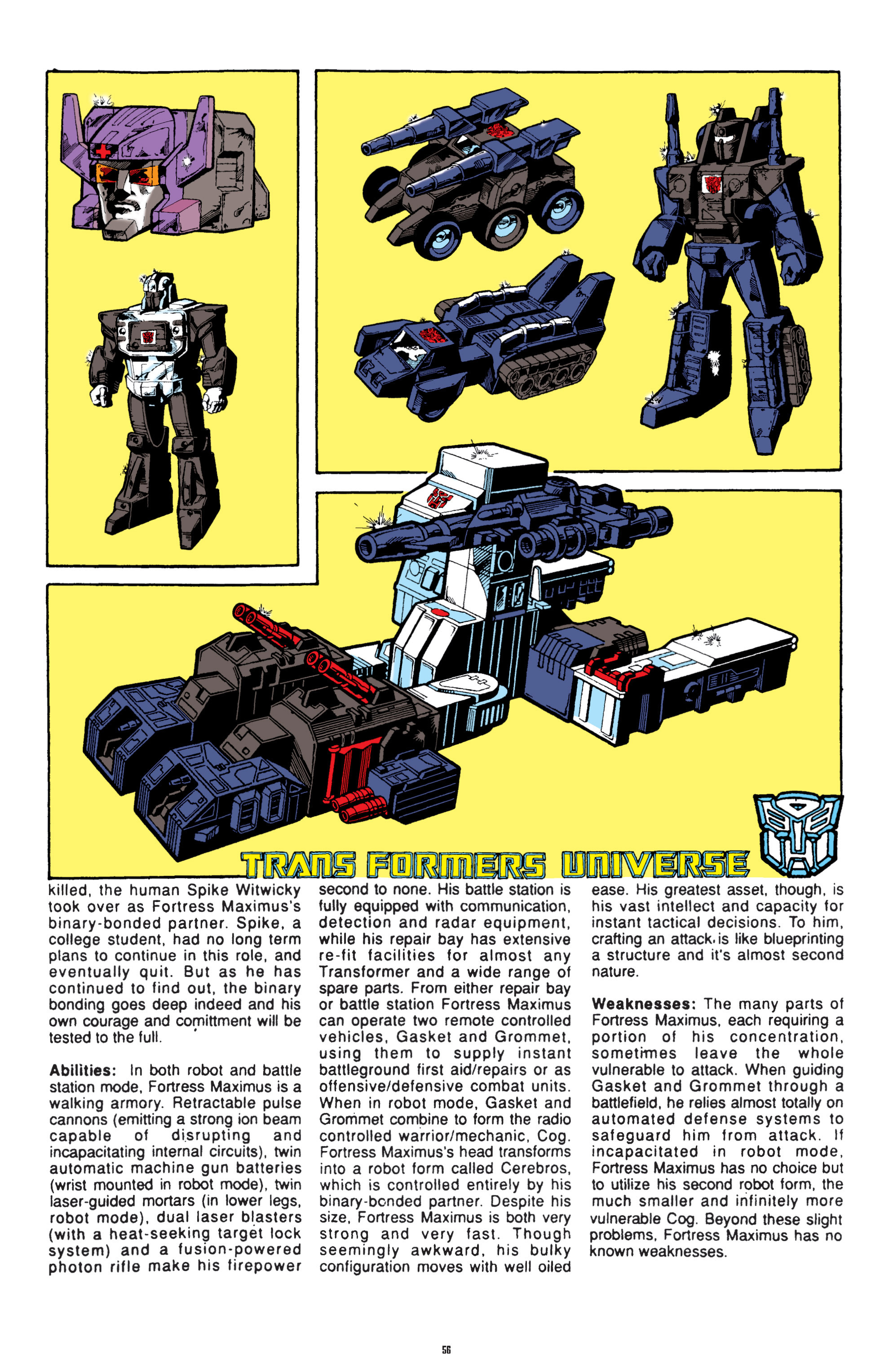 Read online The Transformers Classics comic -  Issue # TPB 8 - 56