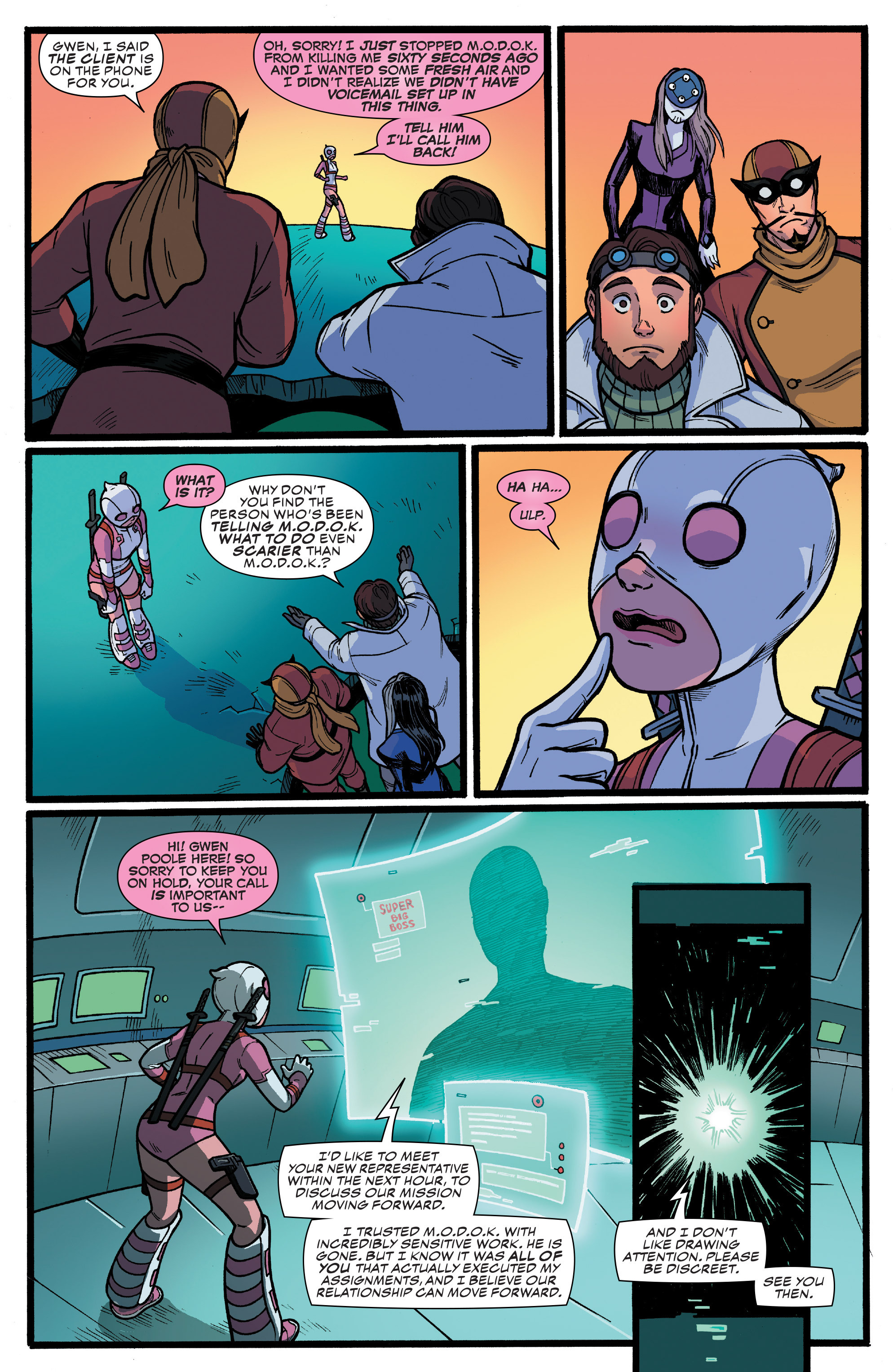Read online The Unbelievable Gwenpool comic -  Issue #5 - 4