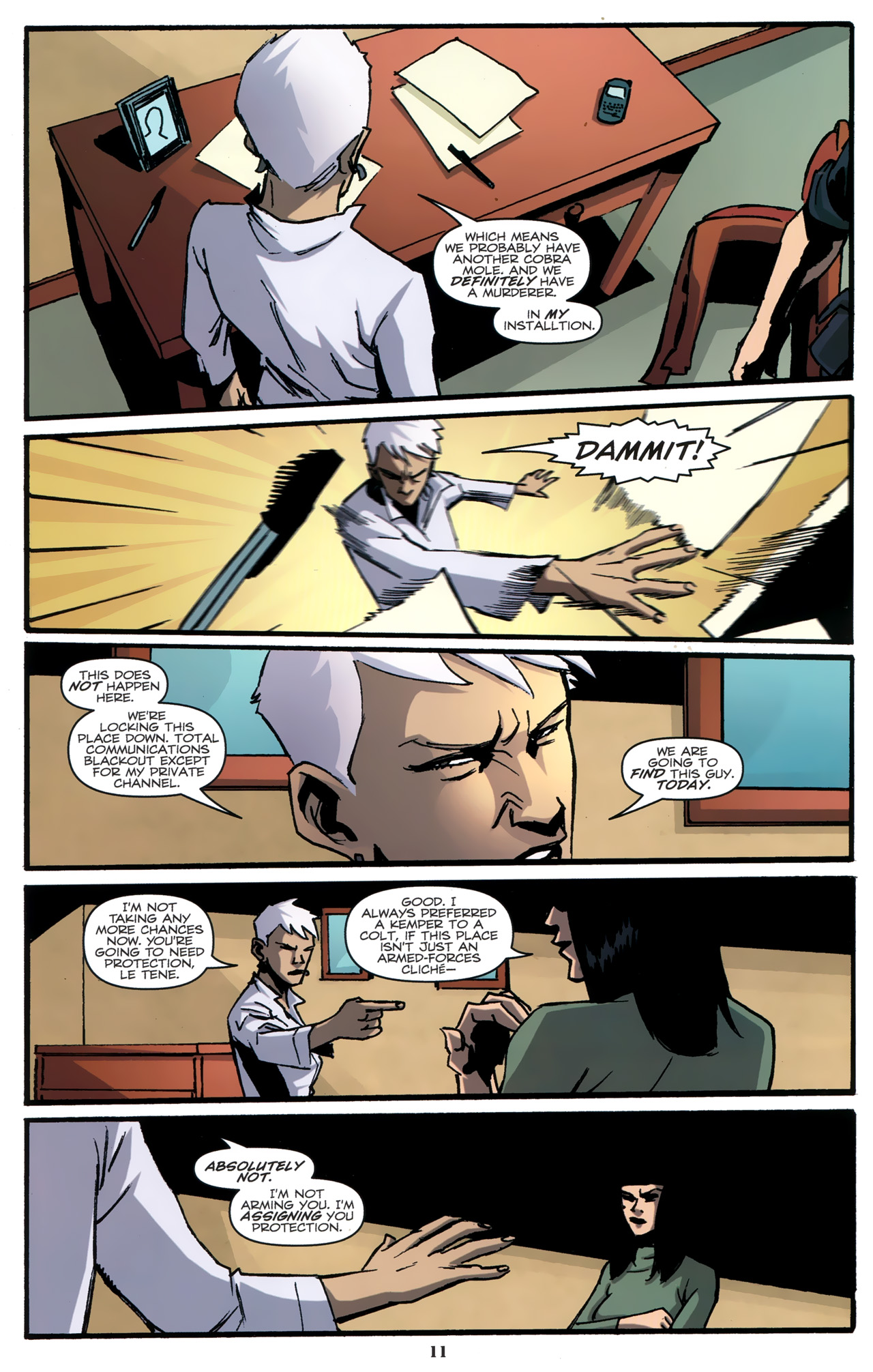 Read online G.I. Joe Cobra (2011) comic -  Issue #6 - 14