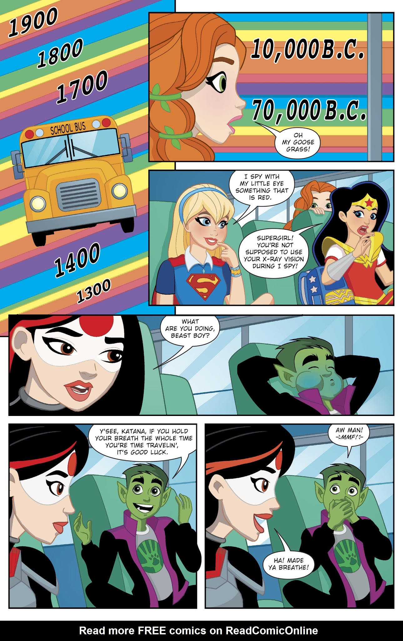 Read online DC Super Hero Girls 2017 Halloween Comic Fest Edition comic -  Issue # Full - 7