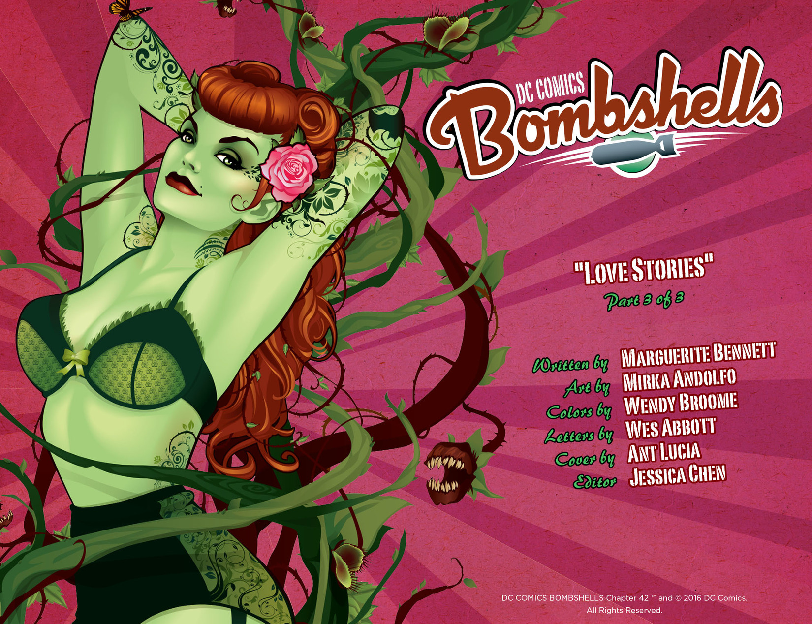 Read online DC Comics: Bombshells comic -  Issue #42 - 2