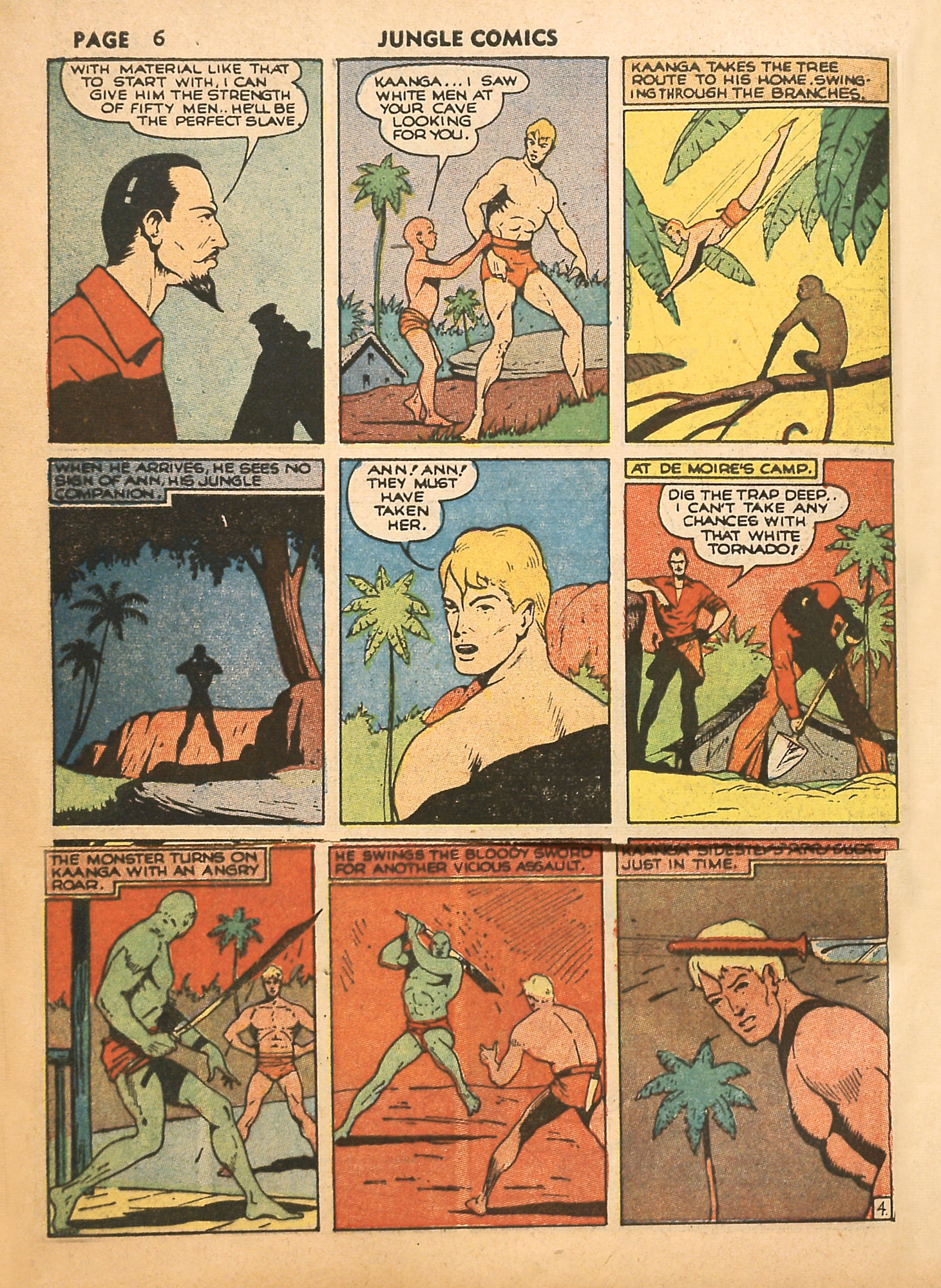 Read online Jungle Comics comic -  Issue #13 - 8