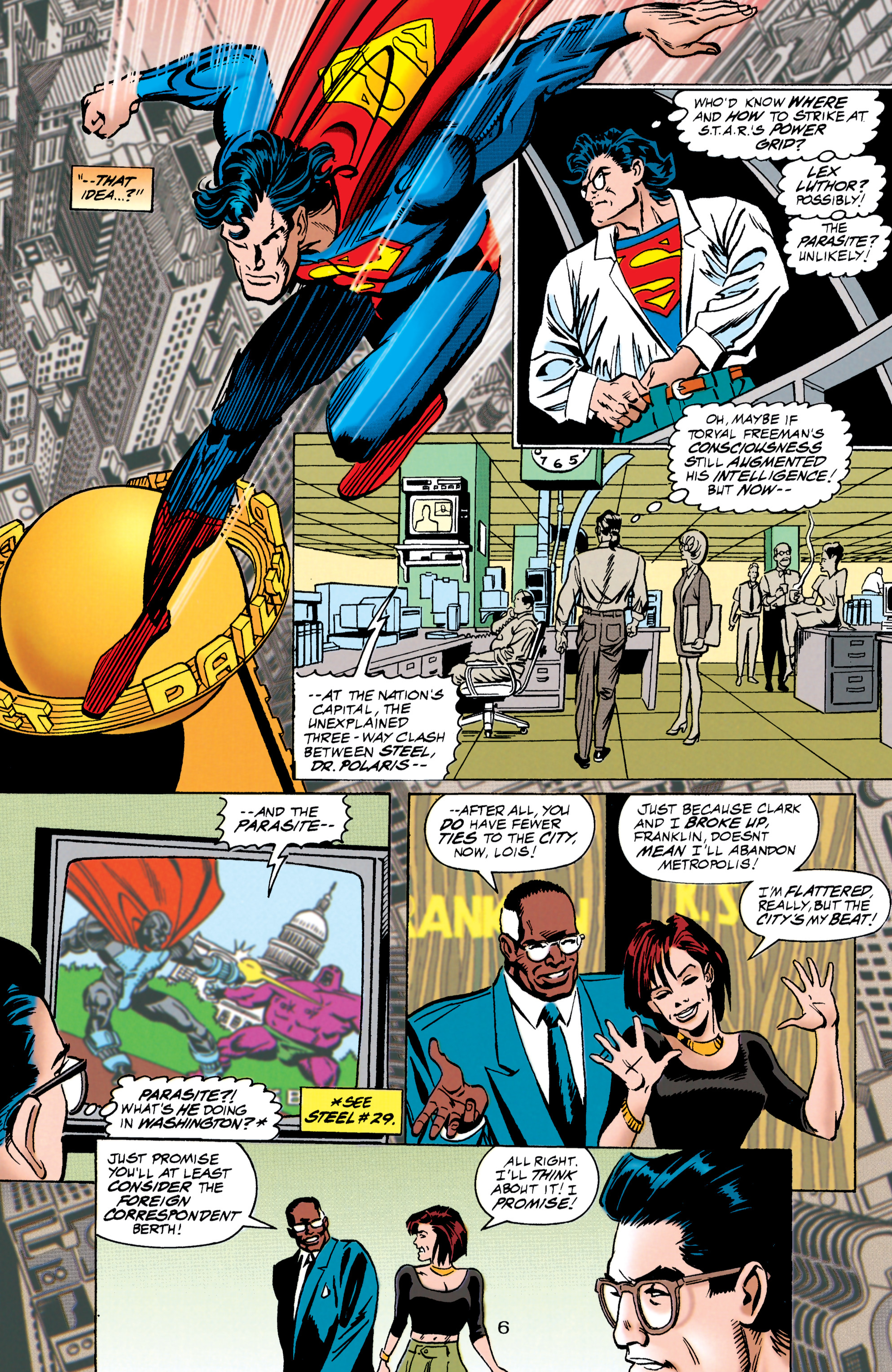 Read online Superman: The Man of Steel (1991) comic -  Issue #59 - 6