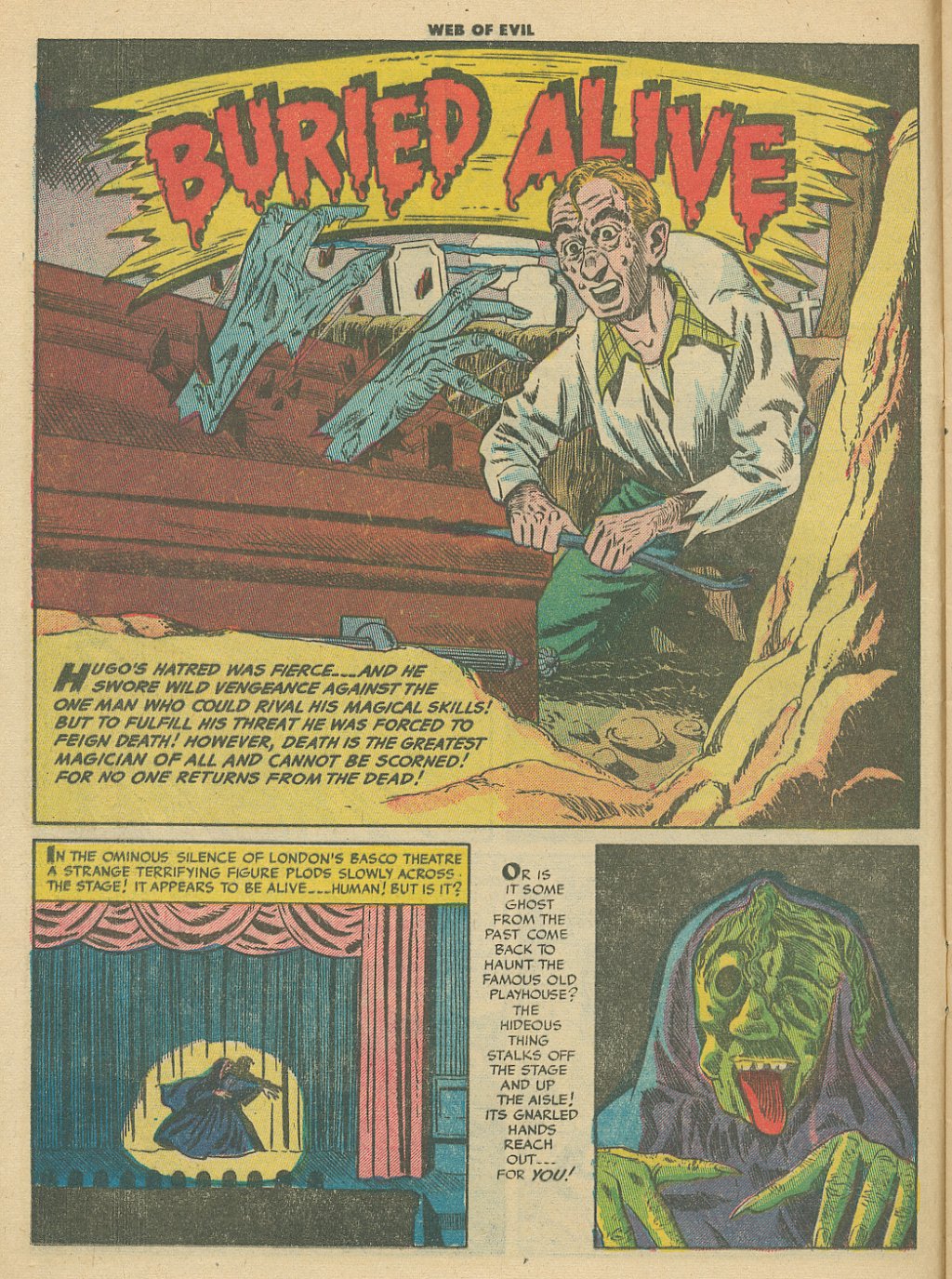 Read online Web of Evil comic -  Issue #11 - 12