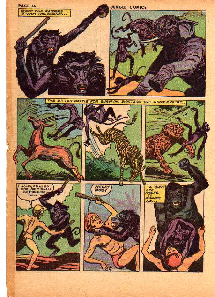 Read online Jungle Comics comic -  Issue #41 - 36