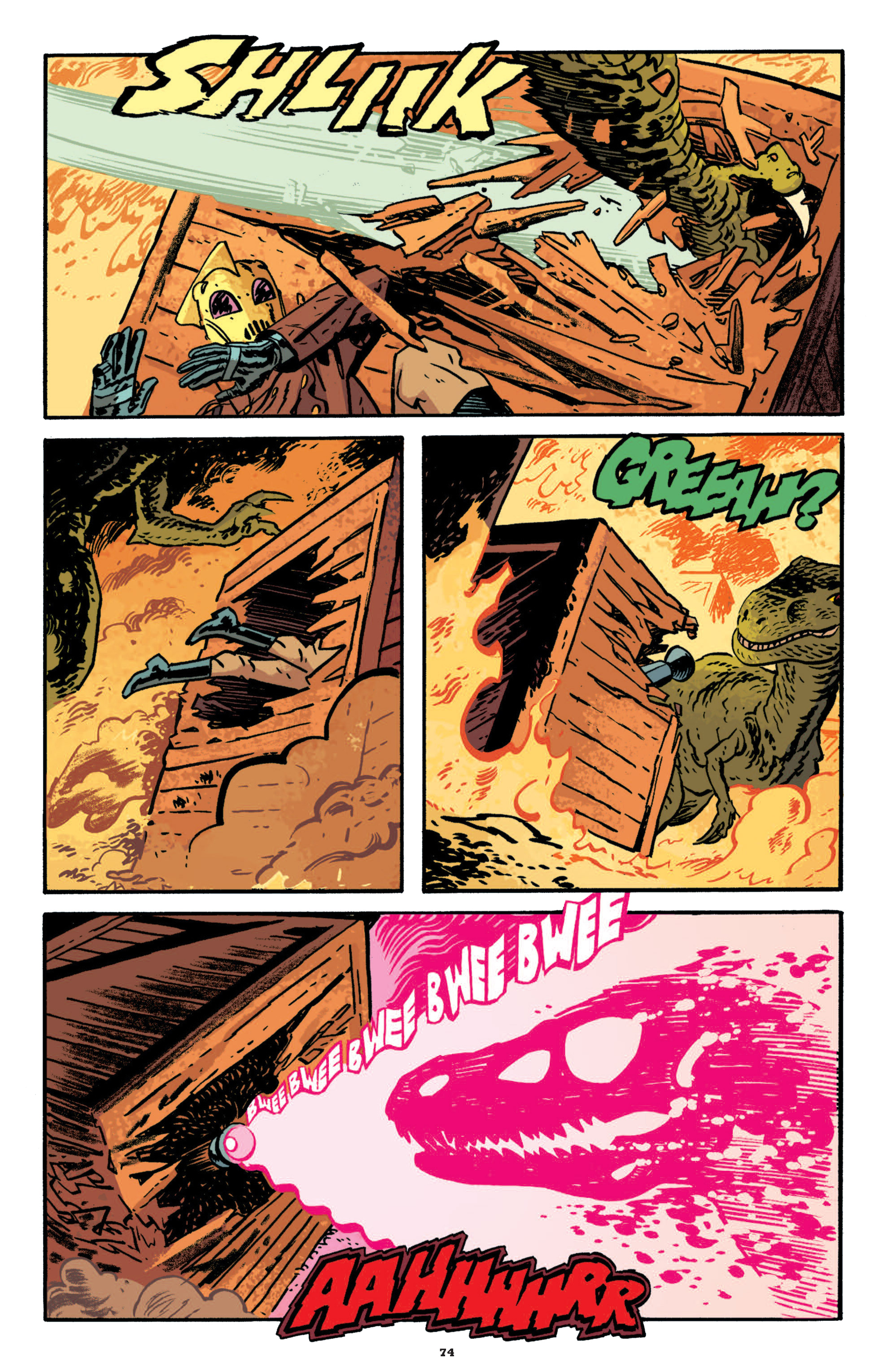 Read online The Rocketeer: Cargo of Doom comic -  Issue # TPB - 71