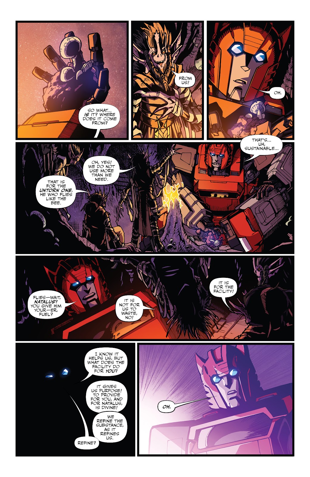Read online Transformers Galaxies comic Issue 5