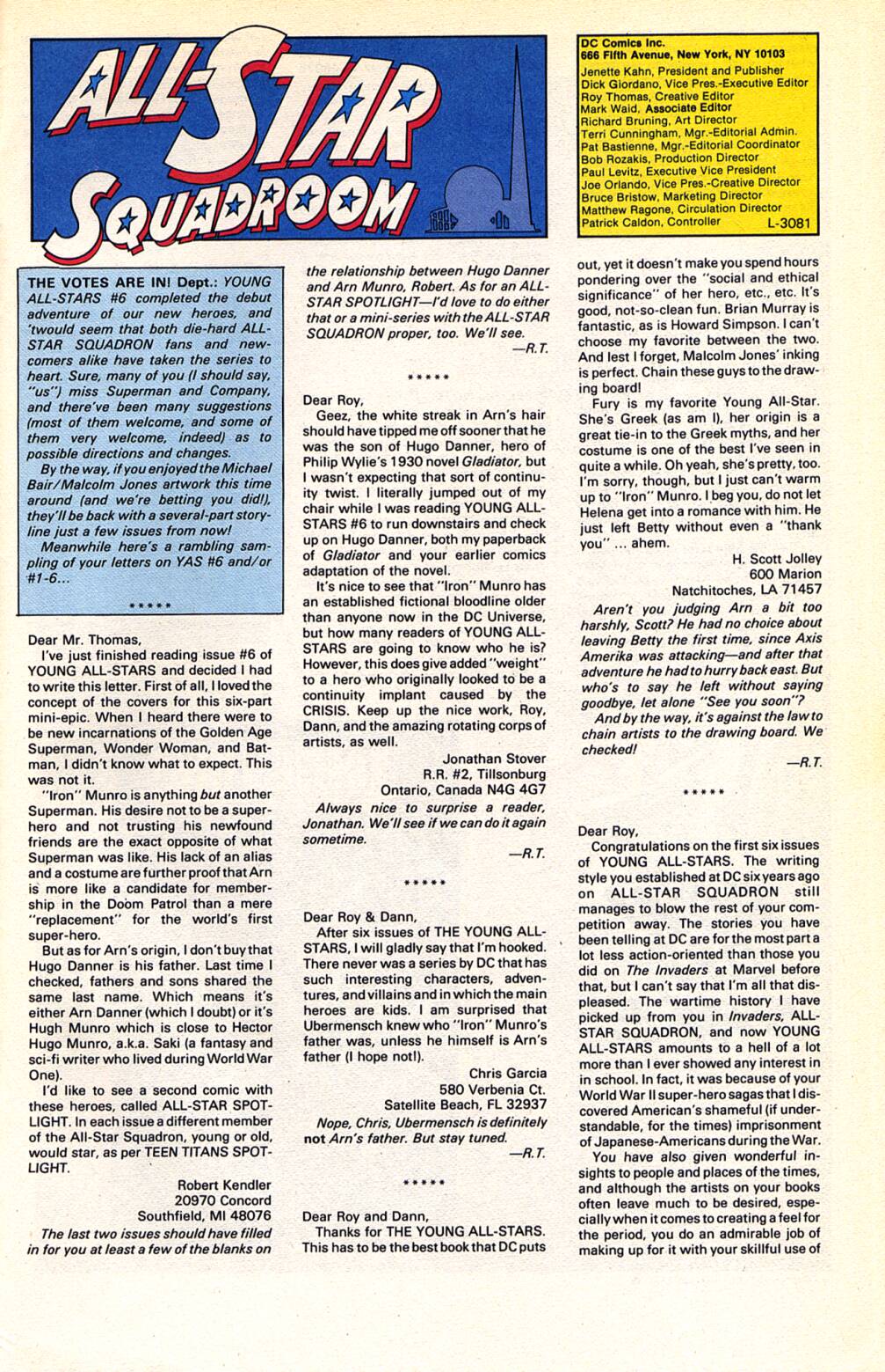 Read online Young All-Stars comic -  Issue #11 - 27