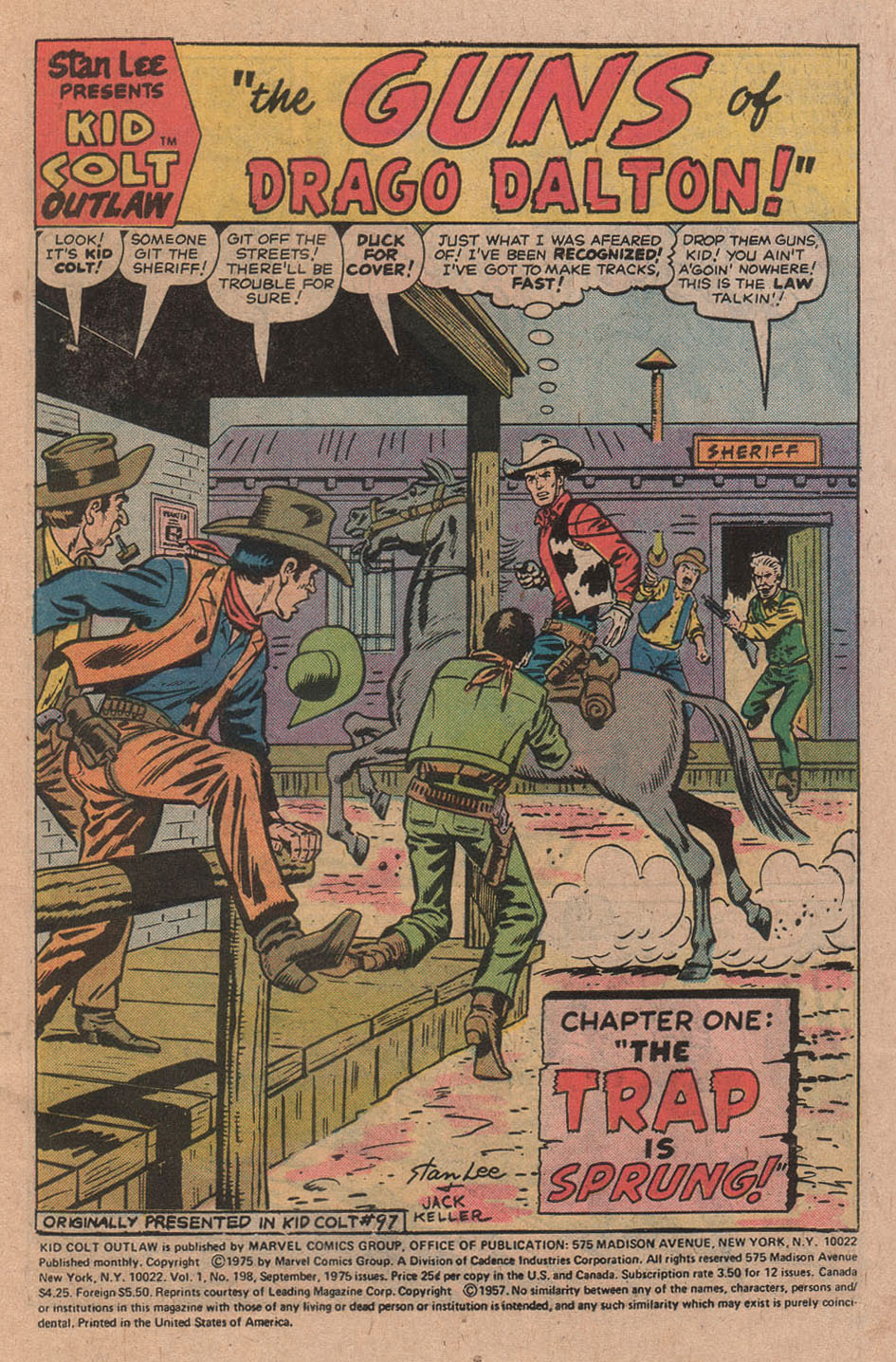 Read online Kid Colt Outlaw comic -  Issue #198 - 3