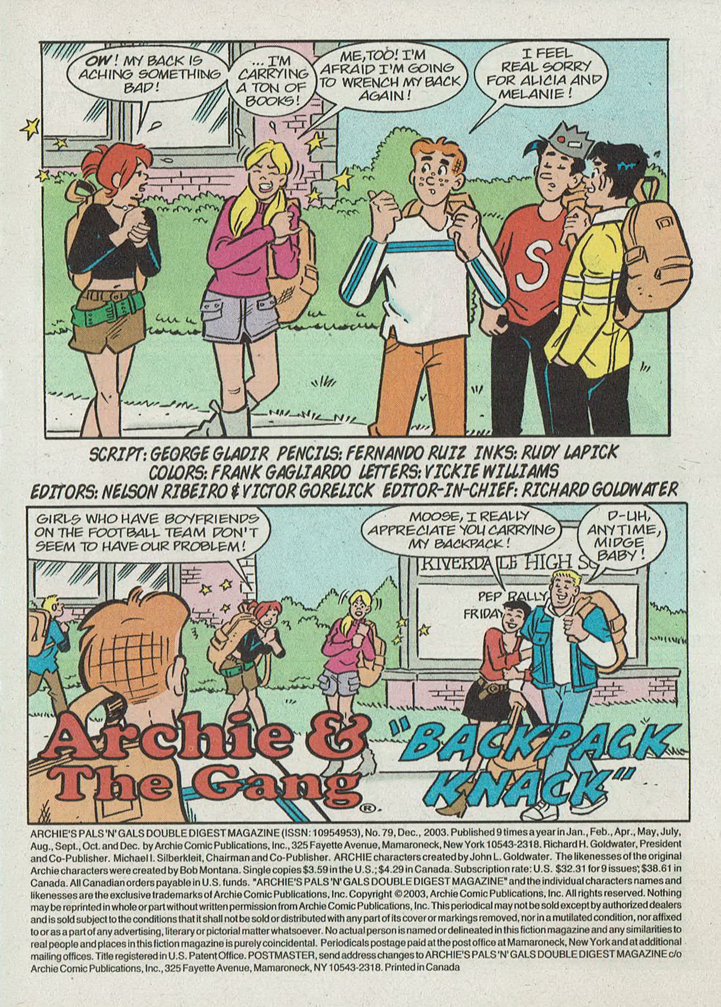 Read online Archie's Pals 'n' Gals Double Digest Magazine comic -  Issue #79 - 3