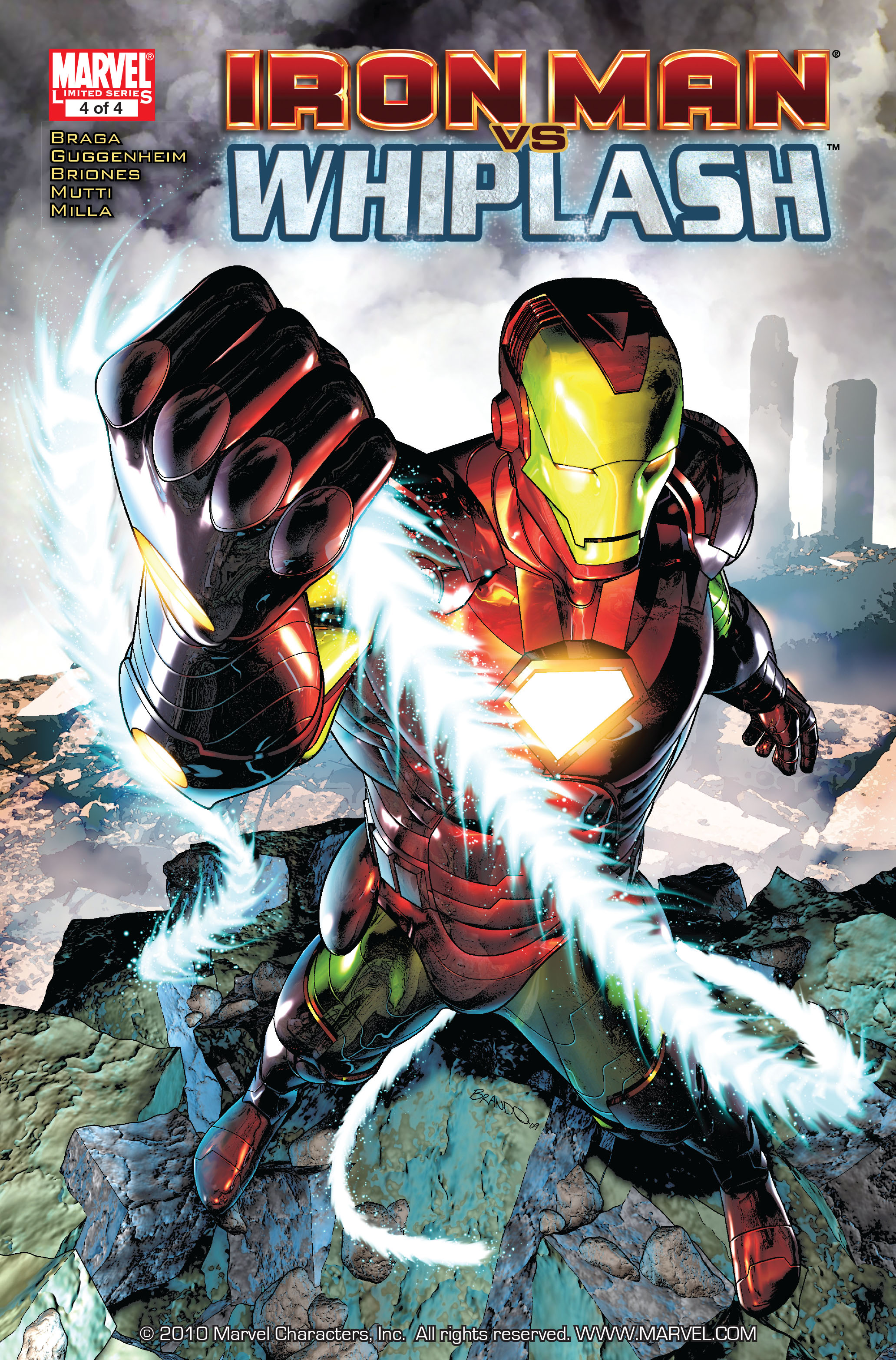 Read online Iron Man vs. Whiplash comic -  Issue # _TPB - 75