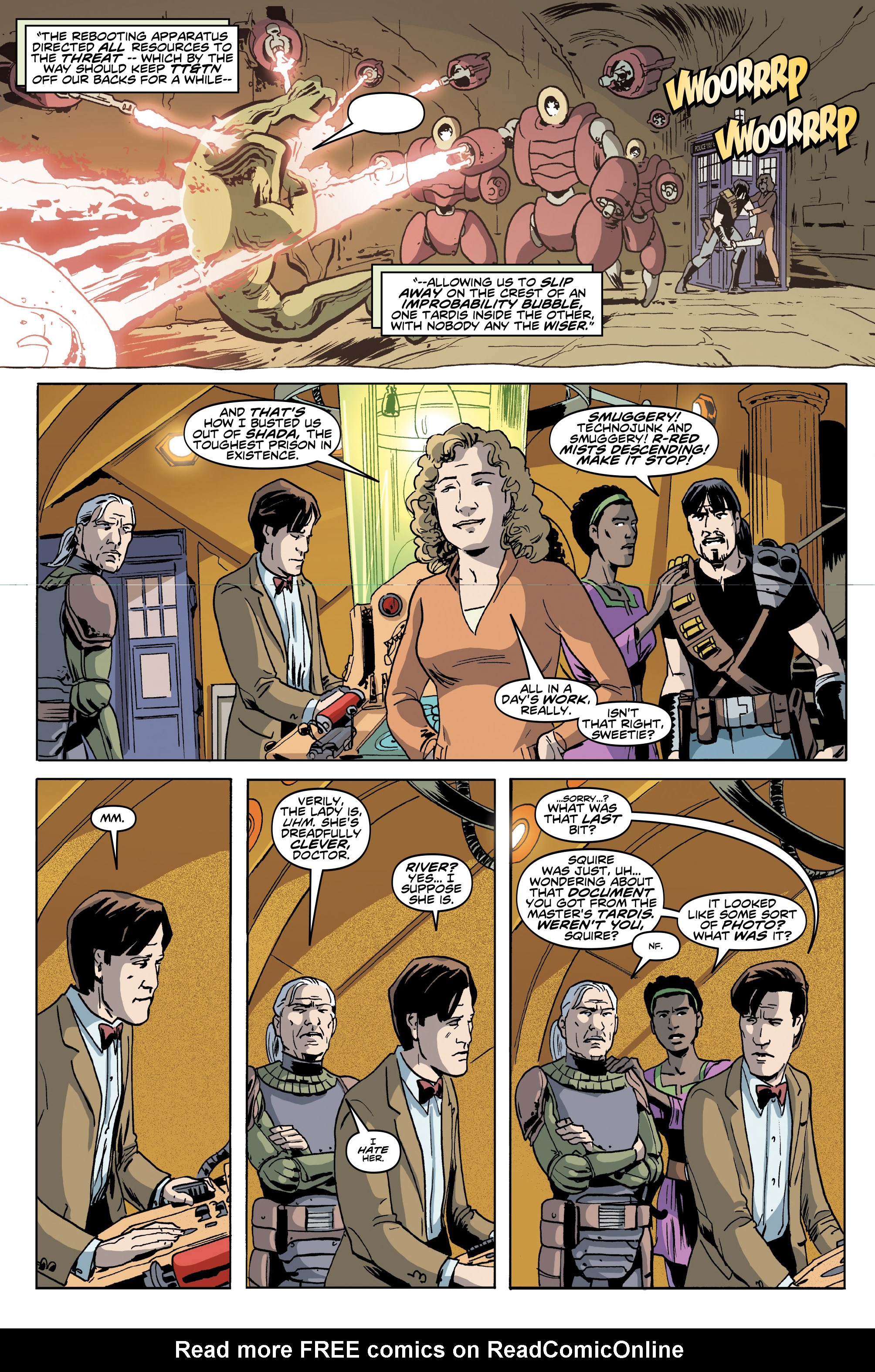 Read online Doctor Who: The Eleventh Doctor Year Two comic -  Issue #8 - 6