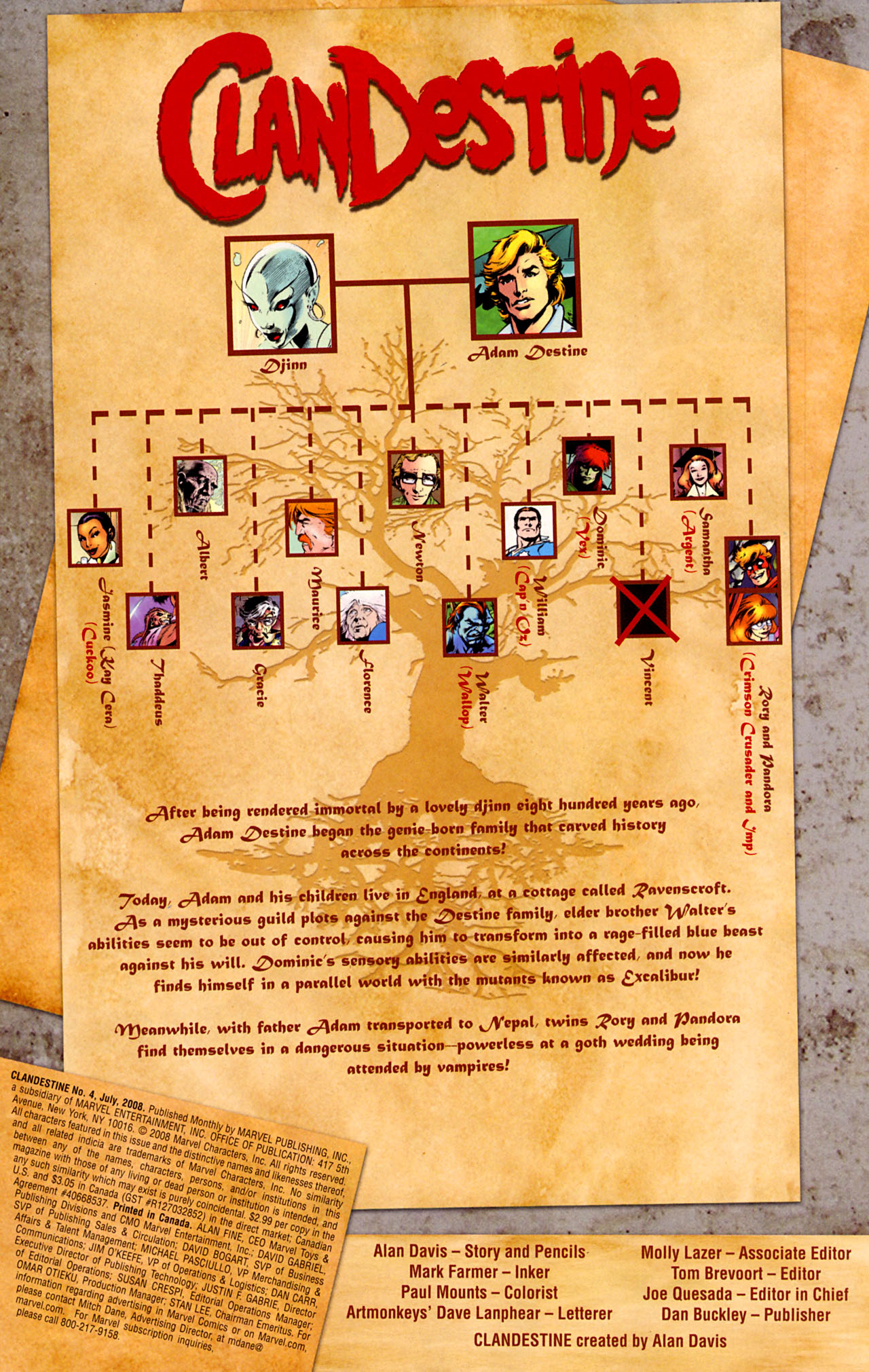 Read online ClanDestine (2008) comic -  Issue #4 - 2