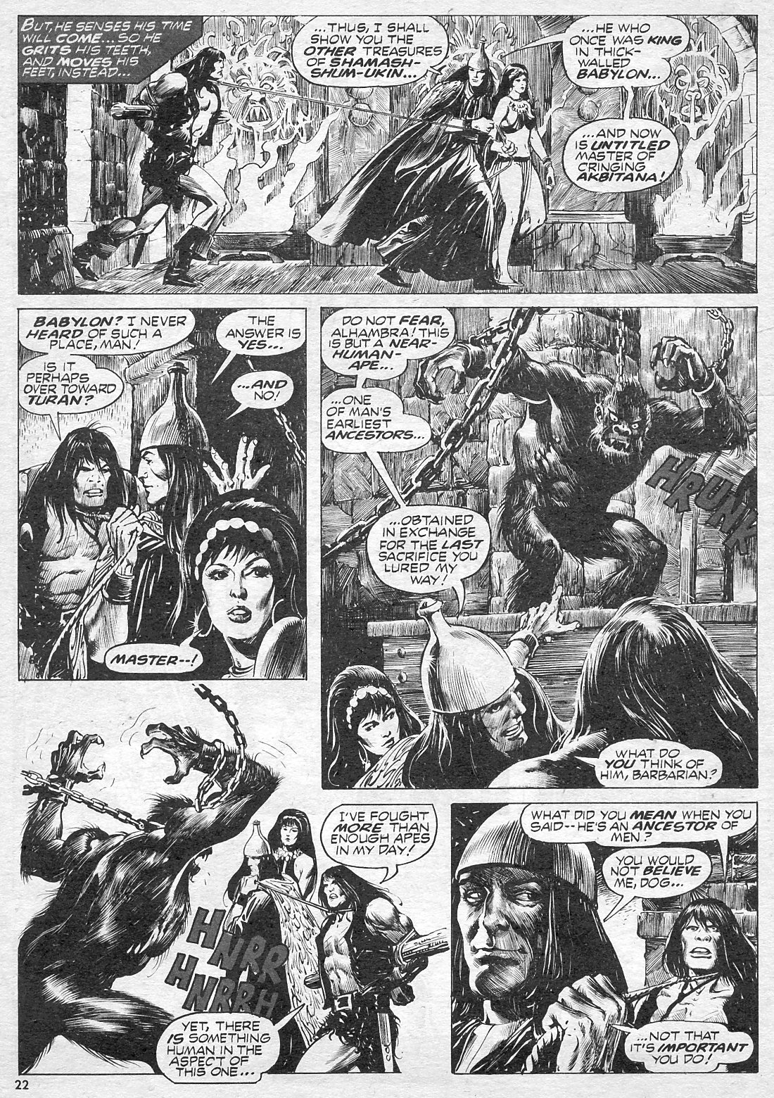 Read online The Savage Sword Of Conan comic -  Issue #7 - 22