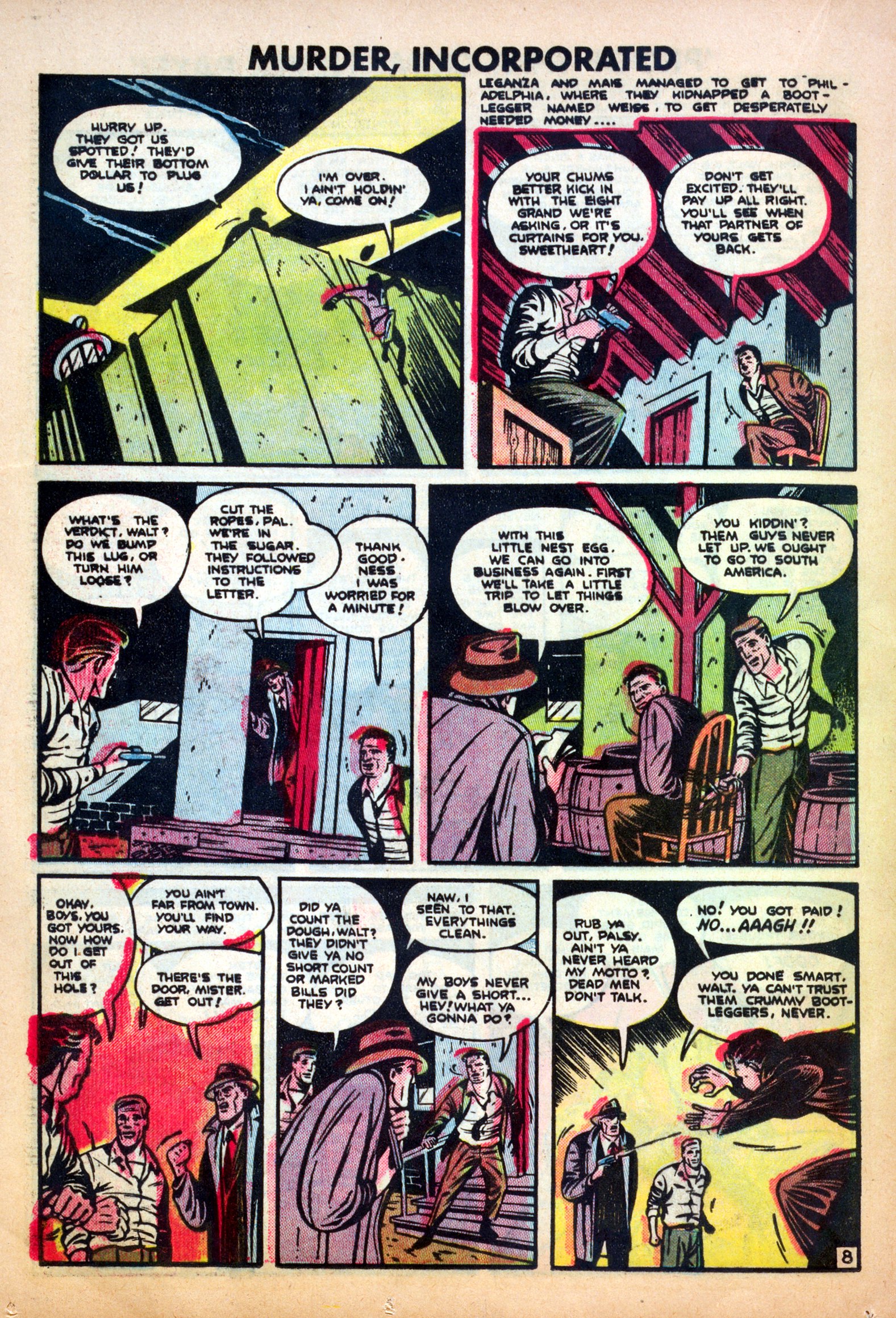 Read online Murder Incorporated (1948) comic -  Issue #7 - 20