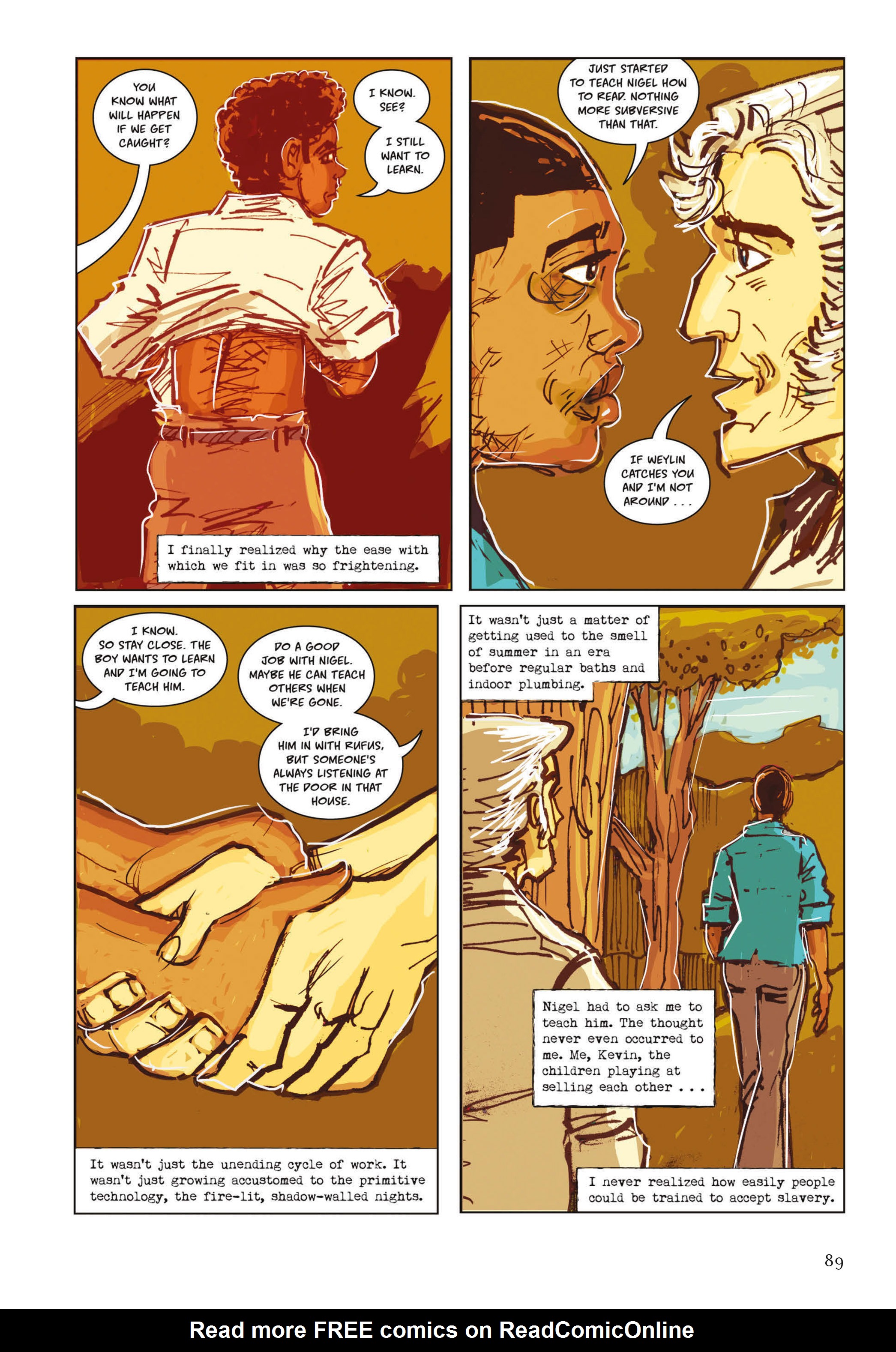 Read online Kindred: A Graphic Novel Adaptation comic -  Issue # TPB (Part 1) - 87