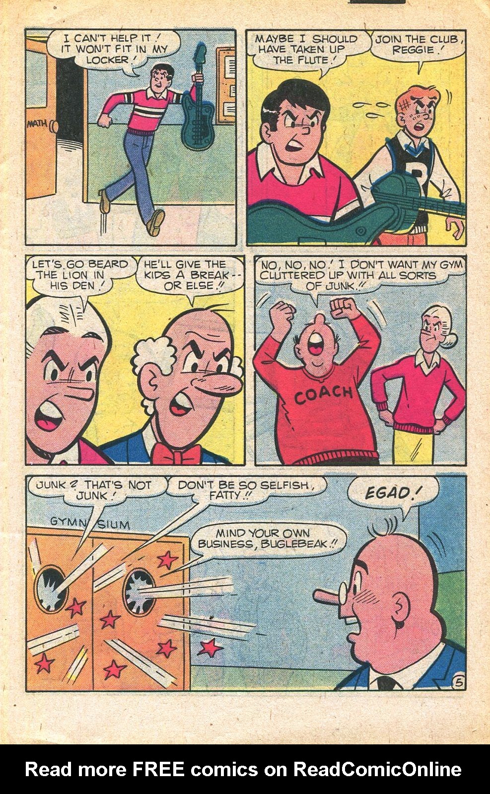 Read online Archie's TV Laugh-Out comic -  Issue #76 - 7