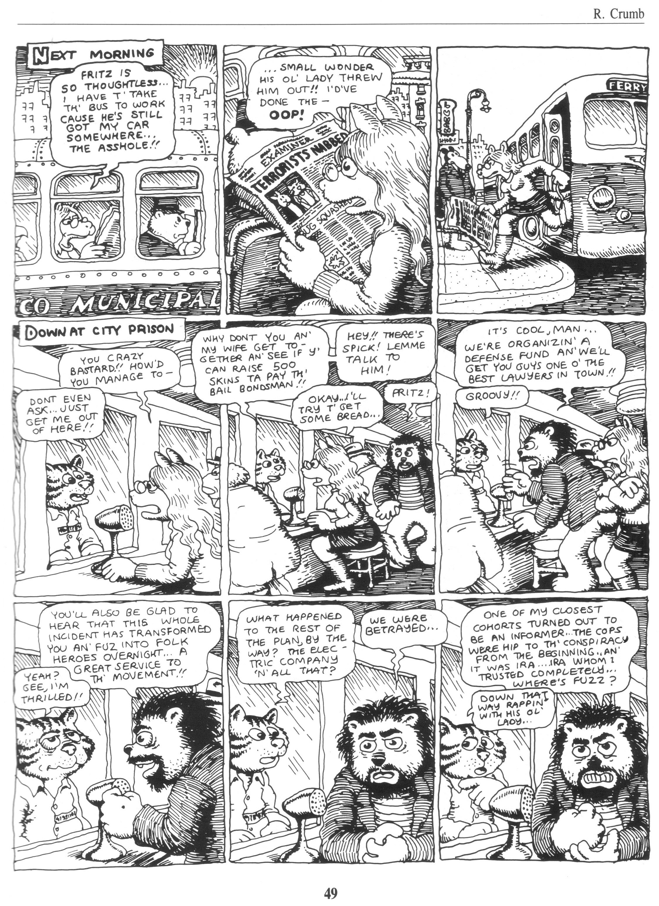 Read online The Complete Crumb Comics comic -  Issue # TPB 5 - 60