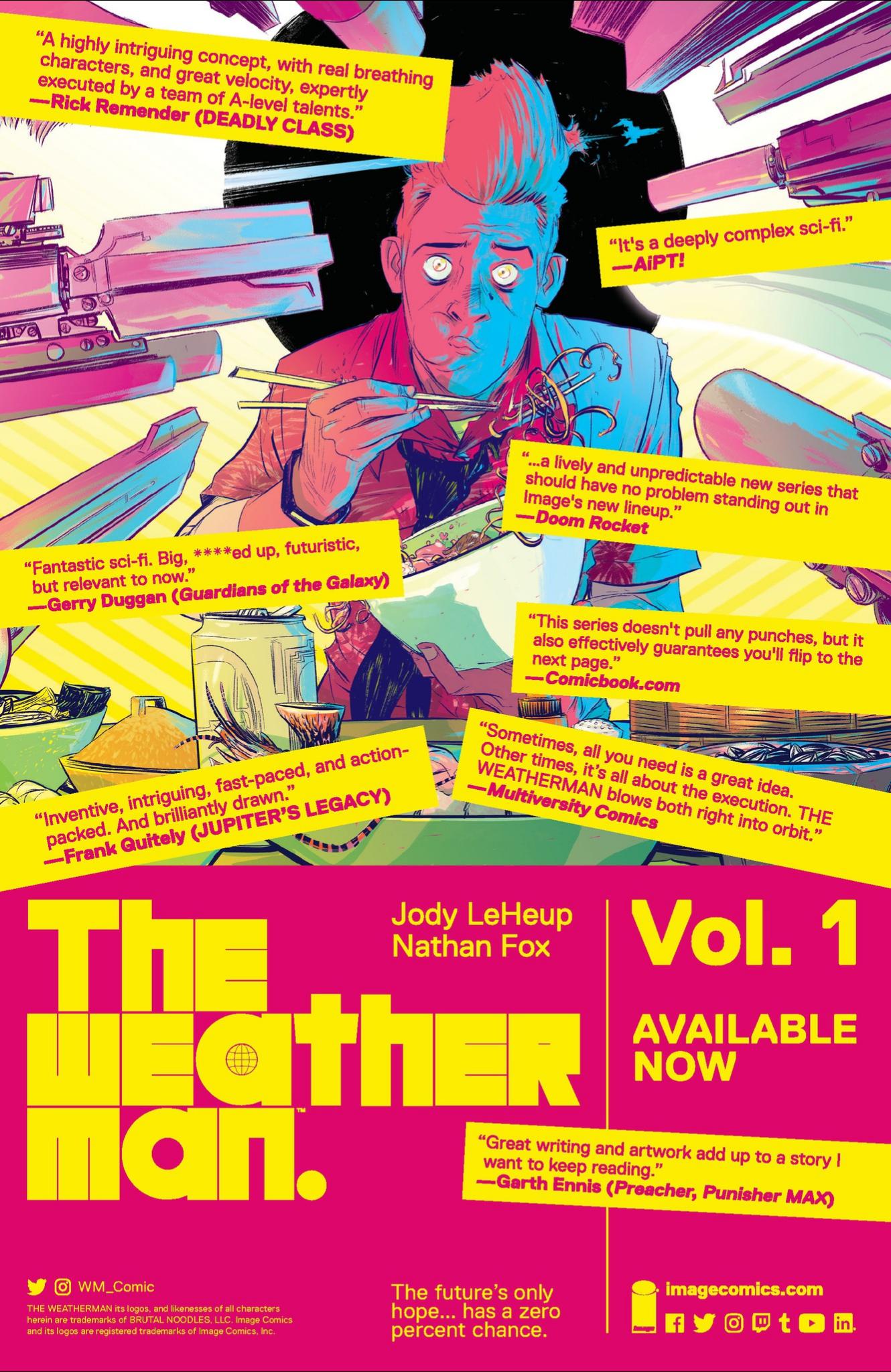 Read online The Weatherman (2019) comic -  Issue #5 - 22