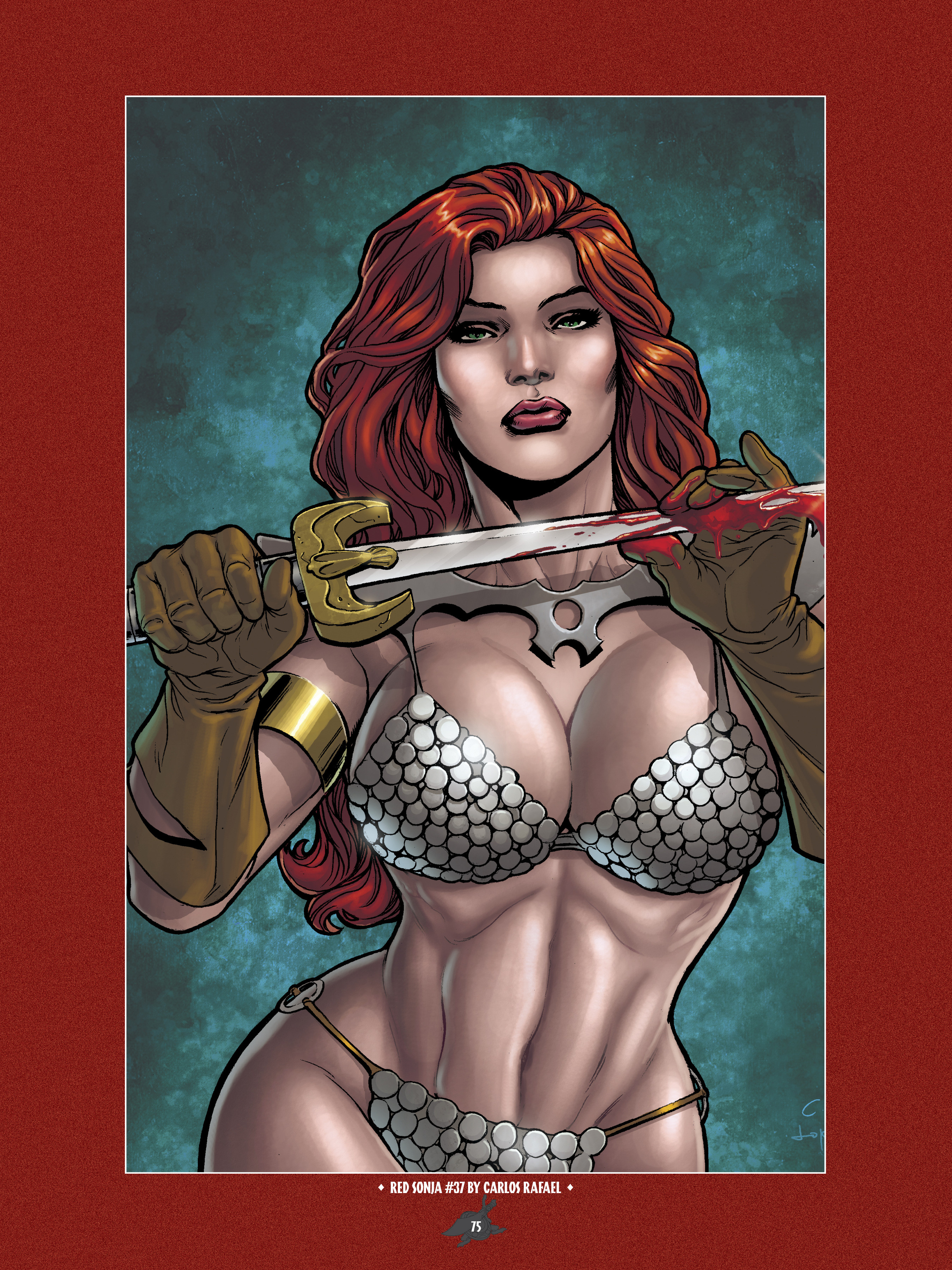 Read online The Art of Red Sonja comic -  Issue # TPB 1 (Part 1) - 74