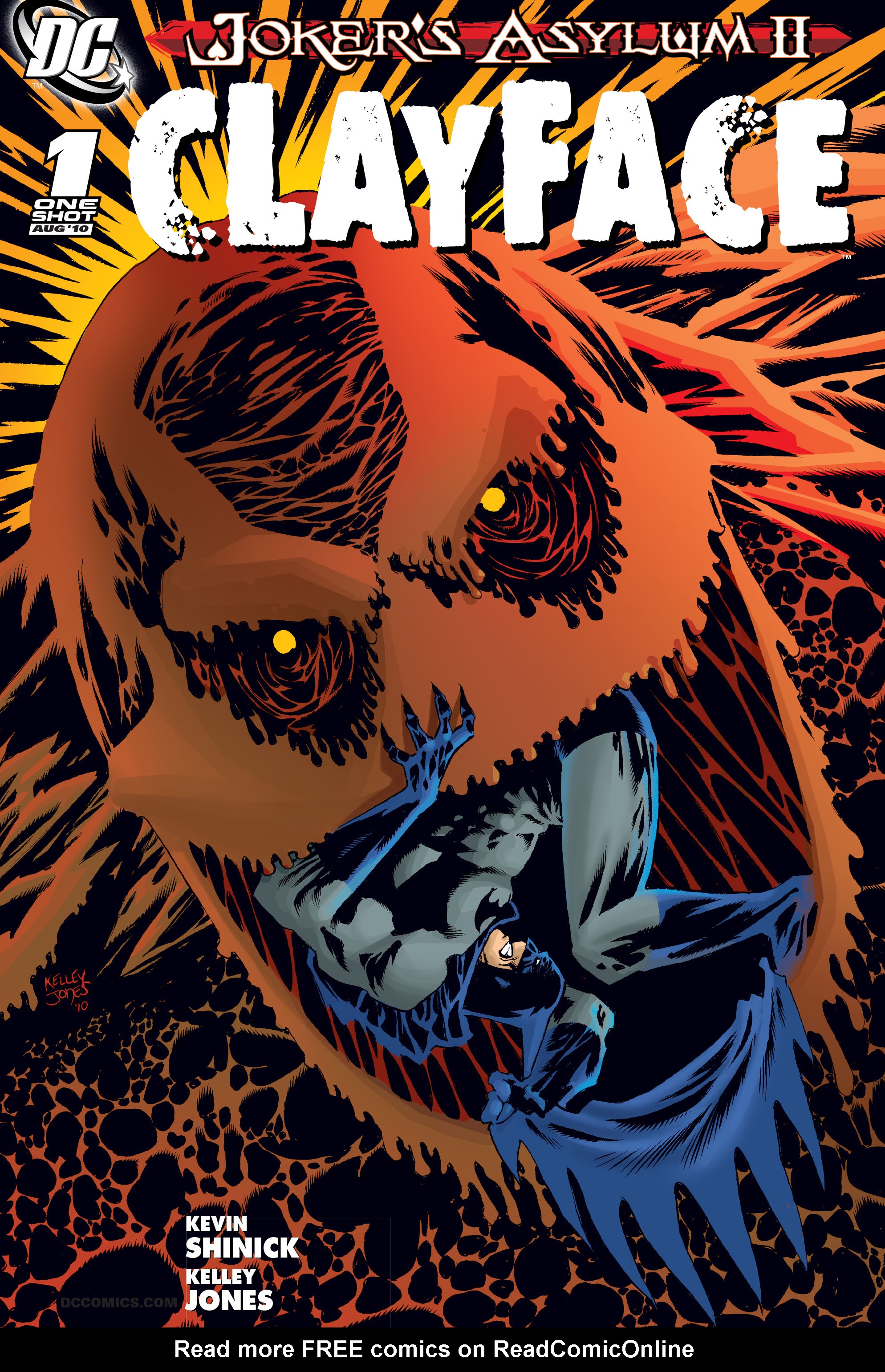 Read online Joker's Asylum II: Clayface comic -  Issue # Full - 1