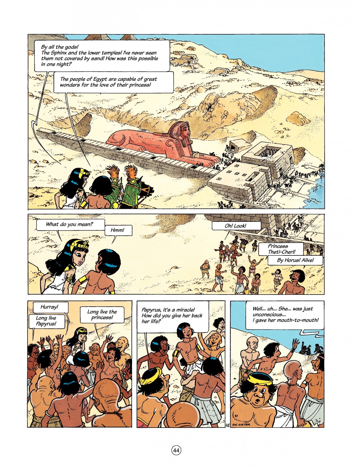 Read online Papyrus comic -  Issue #5 - 44