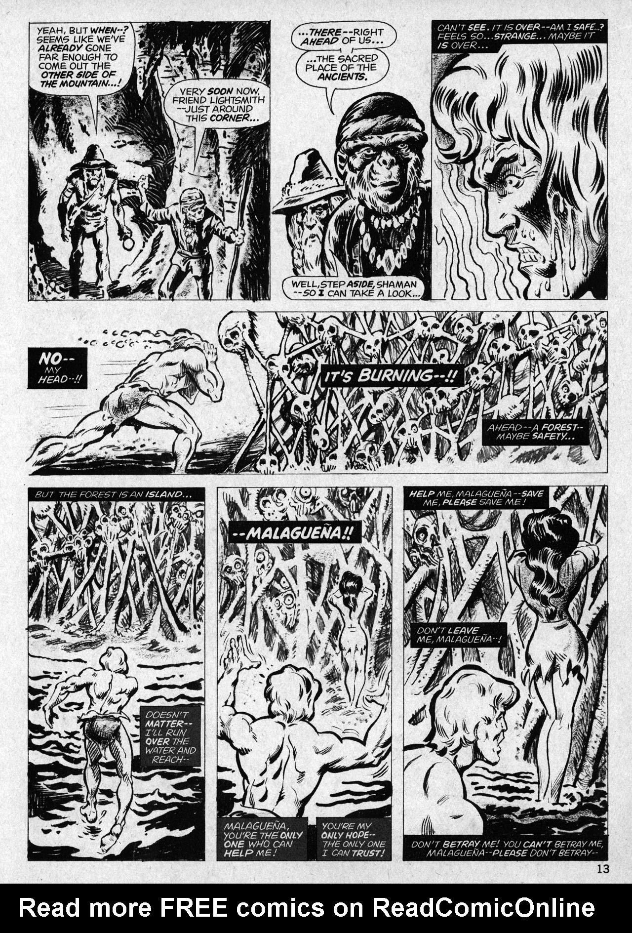 Read online Planet of the Apes comic -  Issue #19 - 13