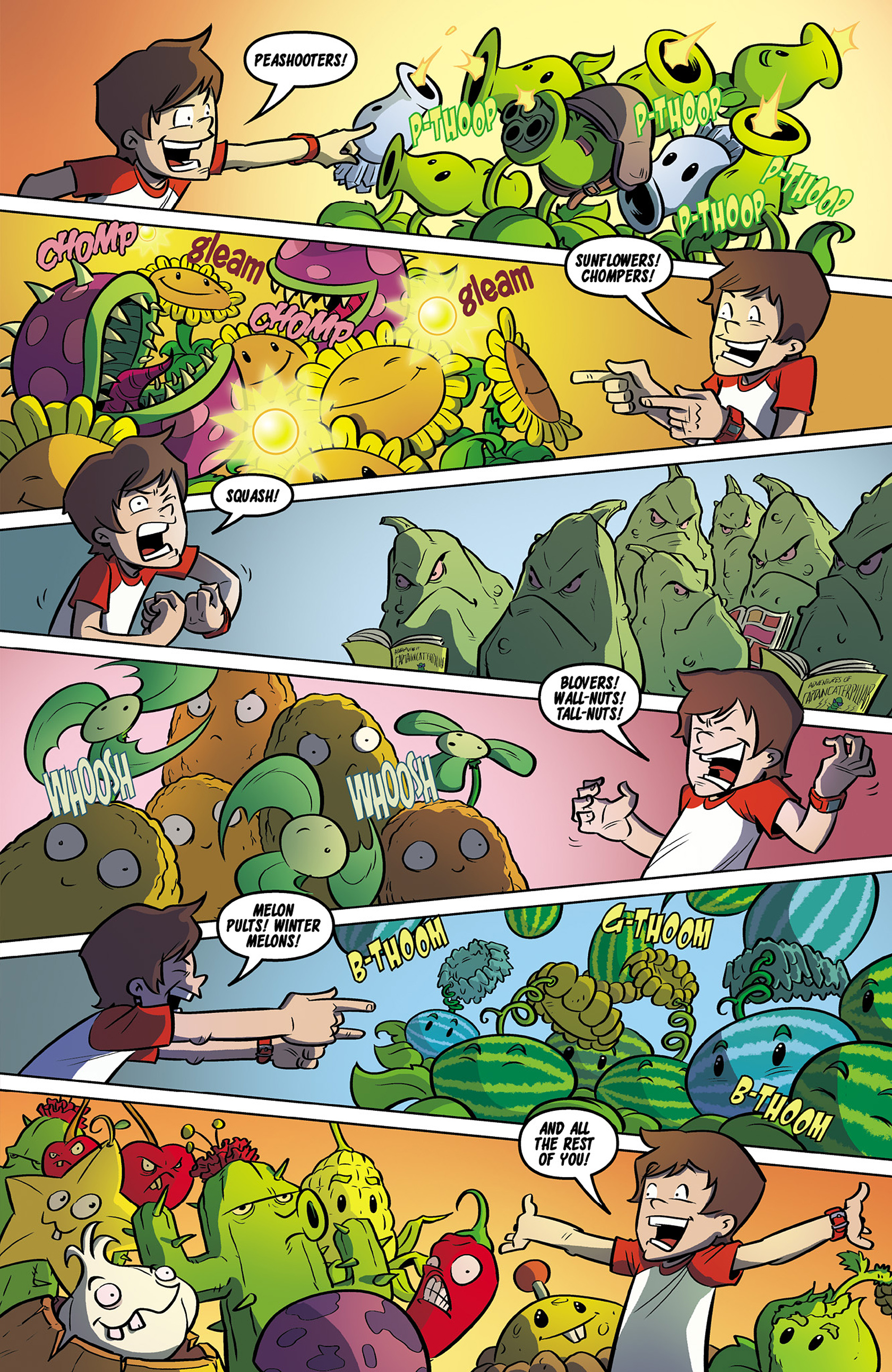 Read online Plants vs. Zombies: Lawnmageddon comic -  Issue #4 - 13