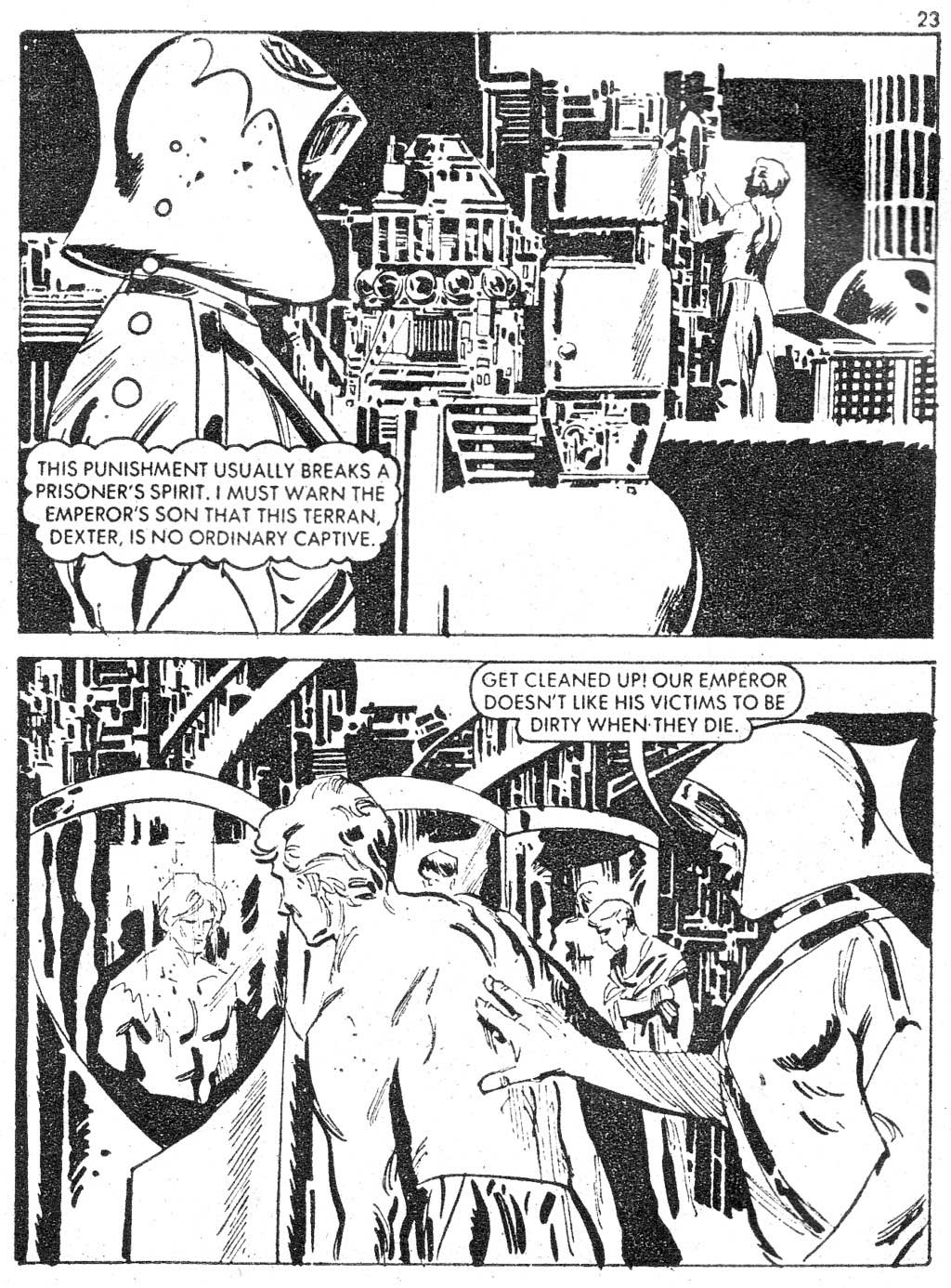 Read online Starblazer comic -  Issue #19 - 23