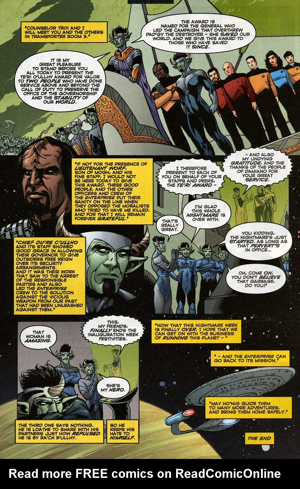 Read online Star Trek: The Next Generation - Perchance to Dream comic -  Issue #4 - 22