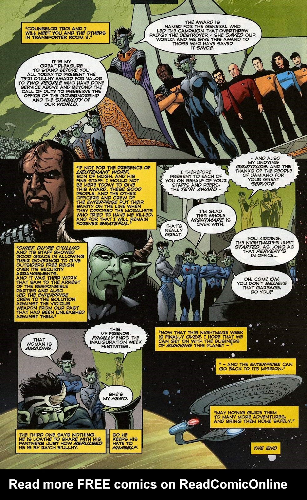 Star Trek: The Next Generation - Perchance to Dream issue 4 - Page 22