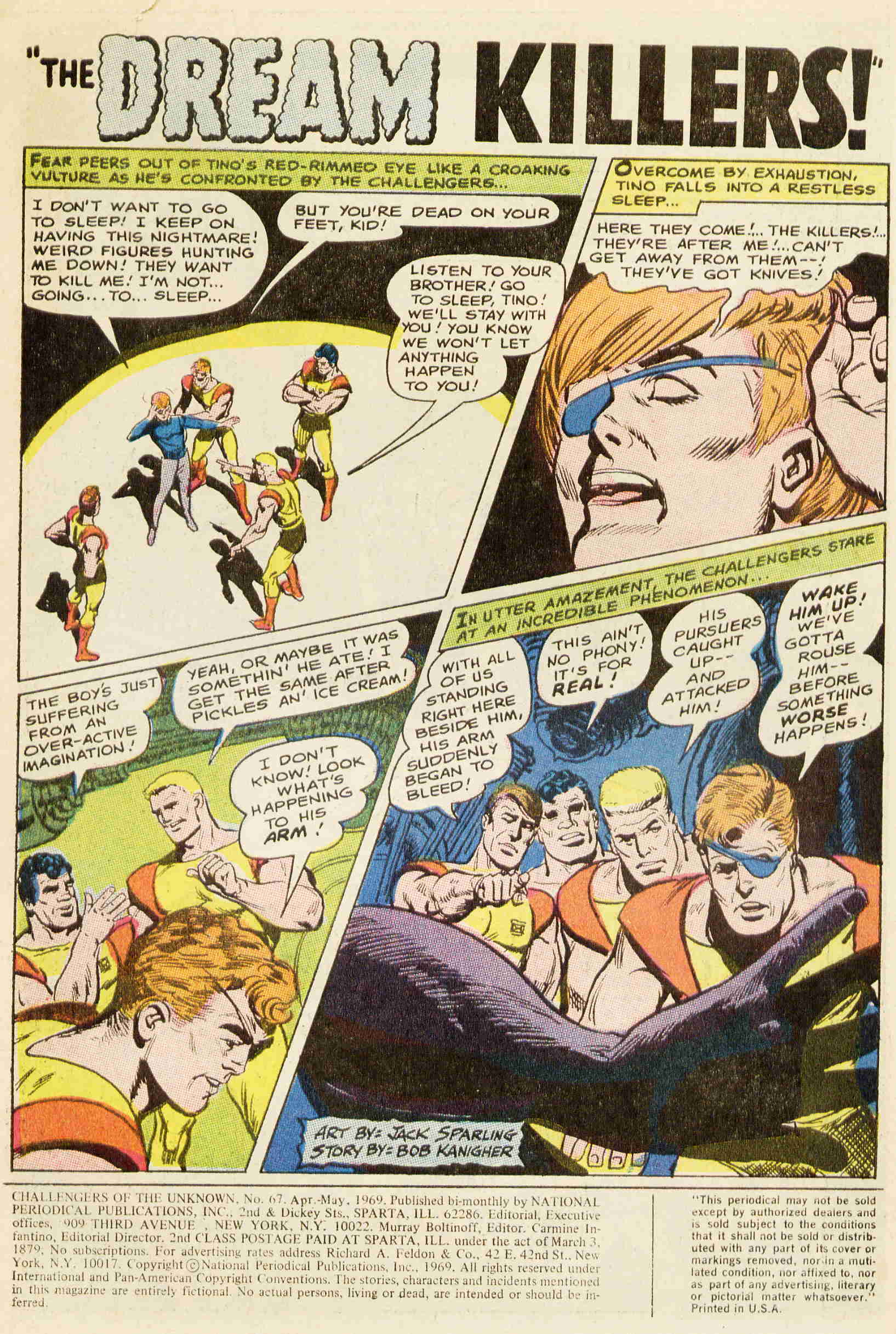 Challengers of the Unknown (1958) Issue #67 #67 - English 2