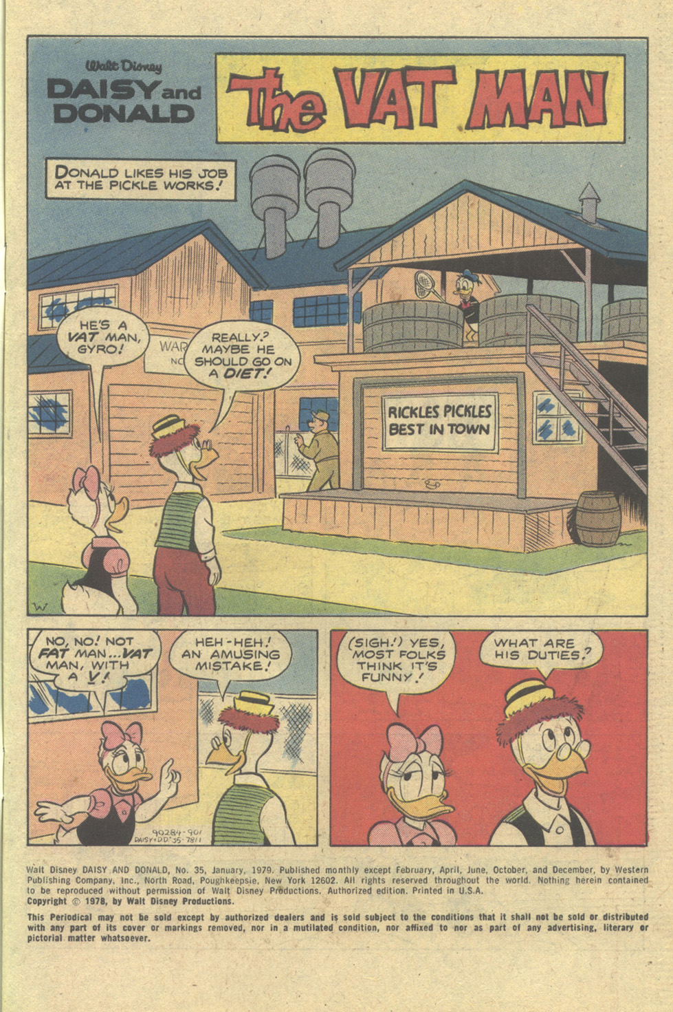 Read online Walt Disney Daisy and Donald comic -  Issue #35 - 3