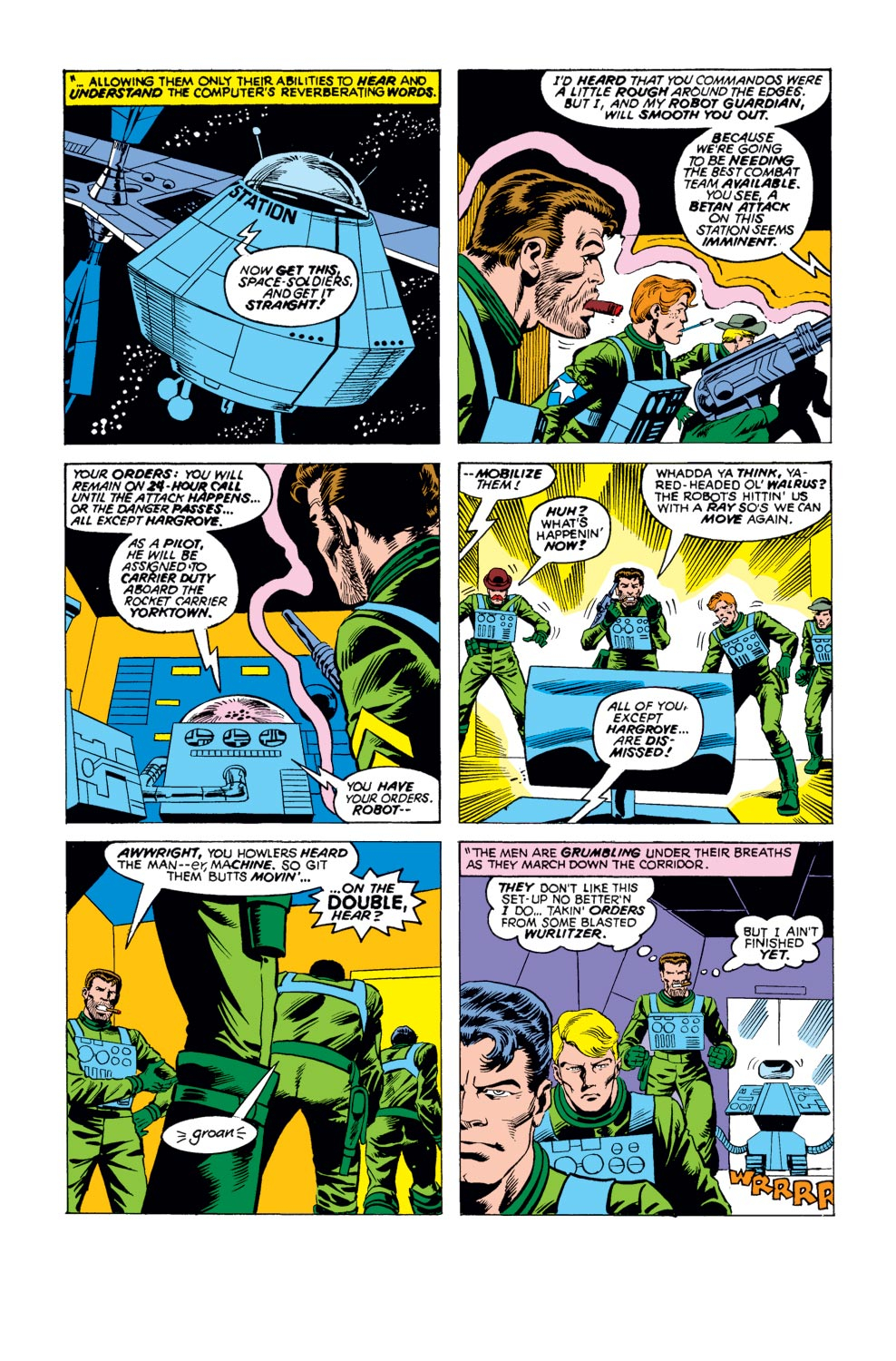 Read online What If? (1977) comic -  Issue #14 - Sgt. Fury had Fought WWII in Outer Space - 17