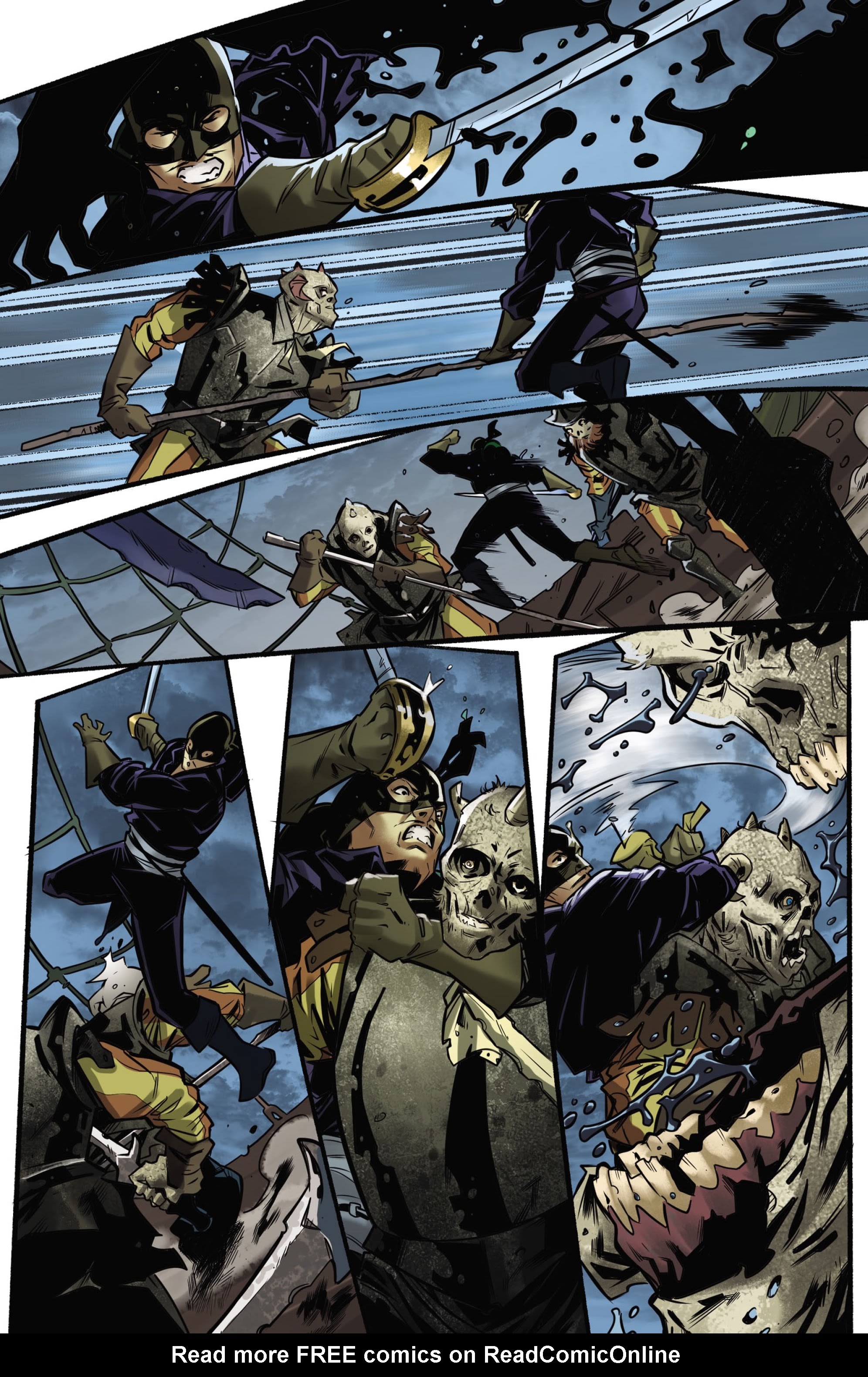 Read online Zorro: Galleon Of the Dead comic -  Issue #2 - 21
