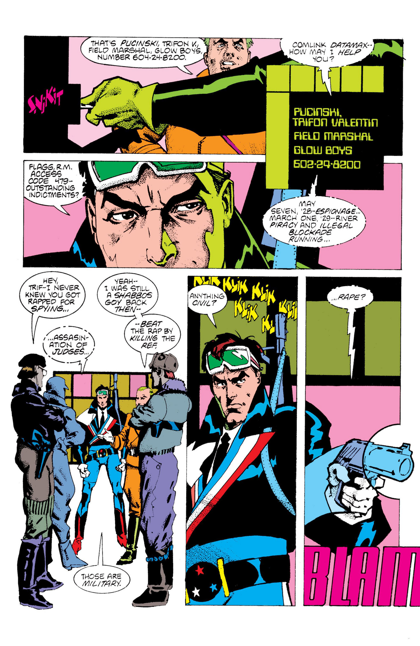 Read online American Flagg! comic -  Issue # _Definitive Collection (Part 3) - 82