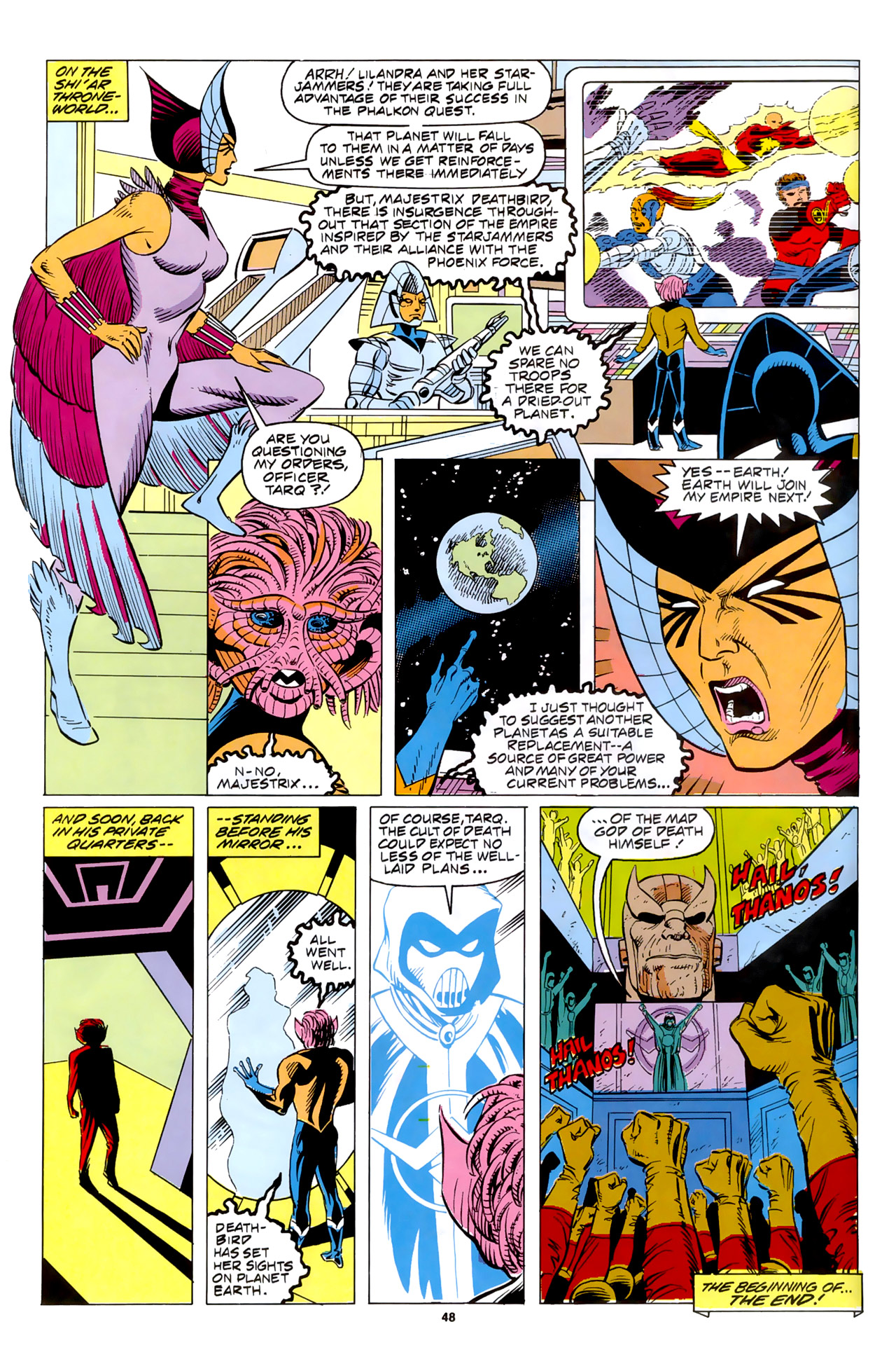 Read online X-Men Spotlight On...Starjammers comic -  Issue #2 - 50