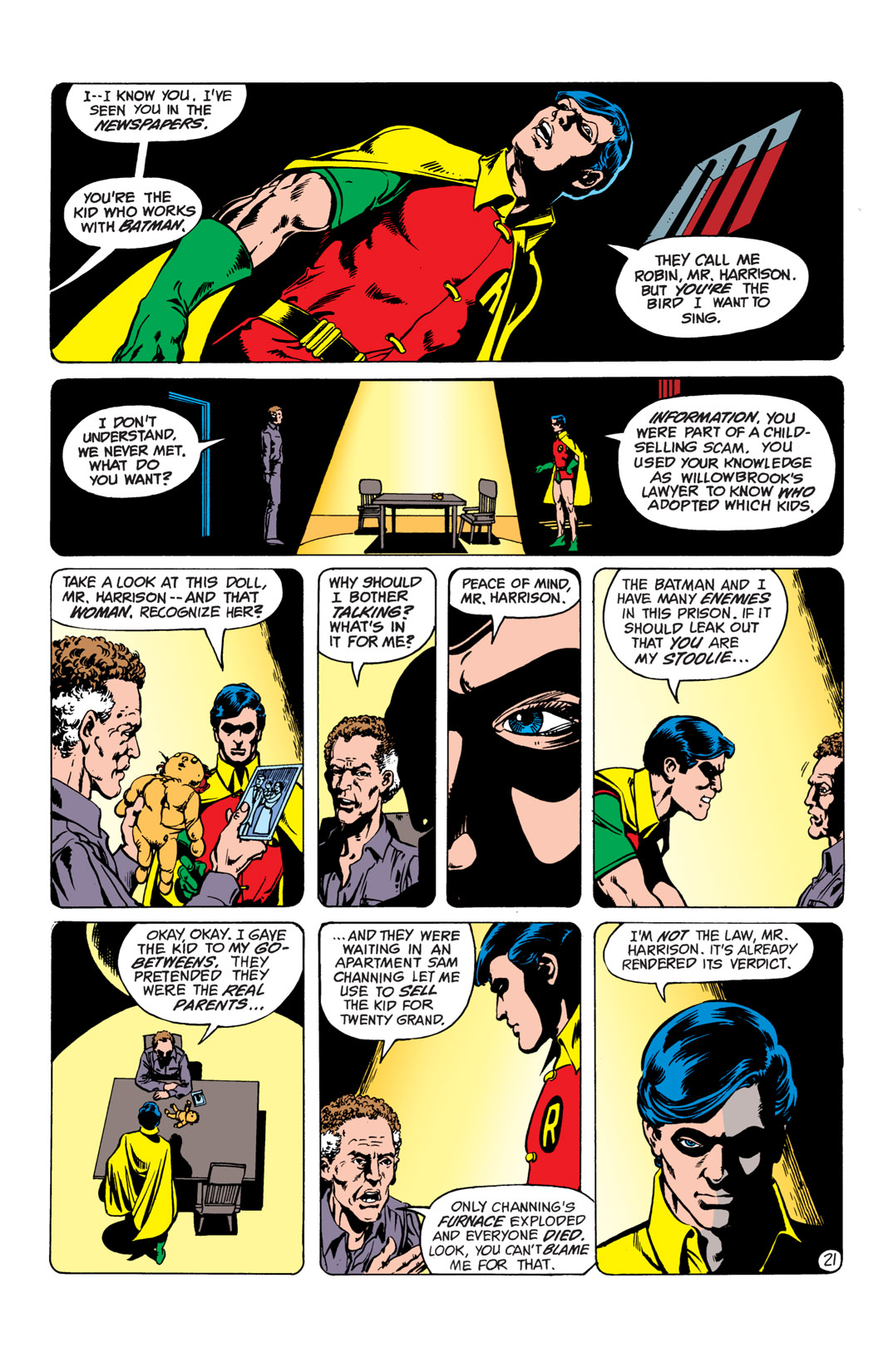 Read online The New Teen Titans (1980) comic -  Issue #38 - 22