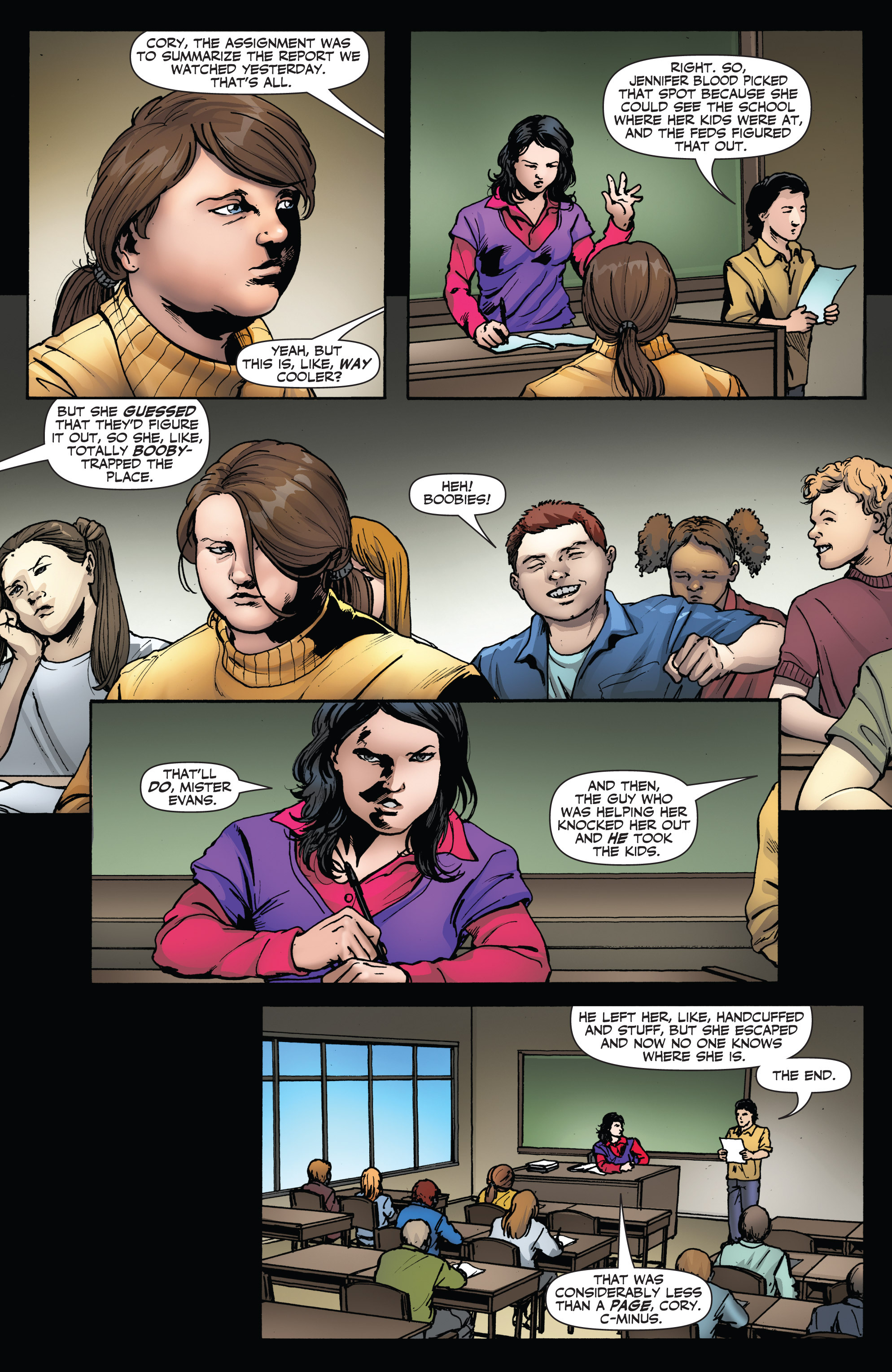 Read online Jennifer Blood comic -  Issue #32 - 13