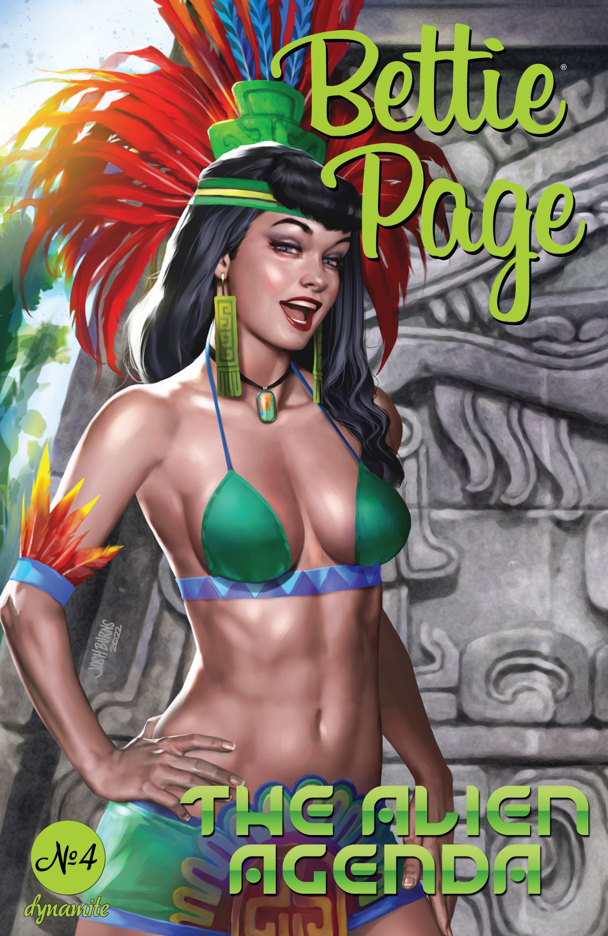 Read online Bettie Page: The Alien Agenda comic -  Issue #4 - 2