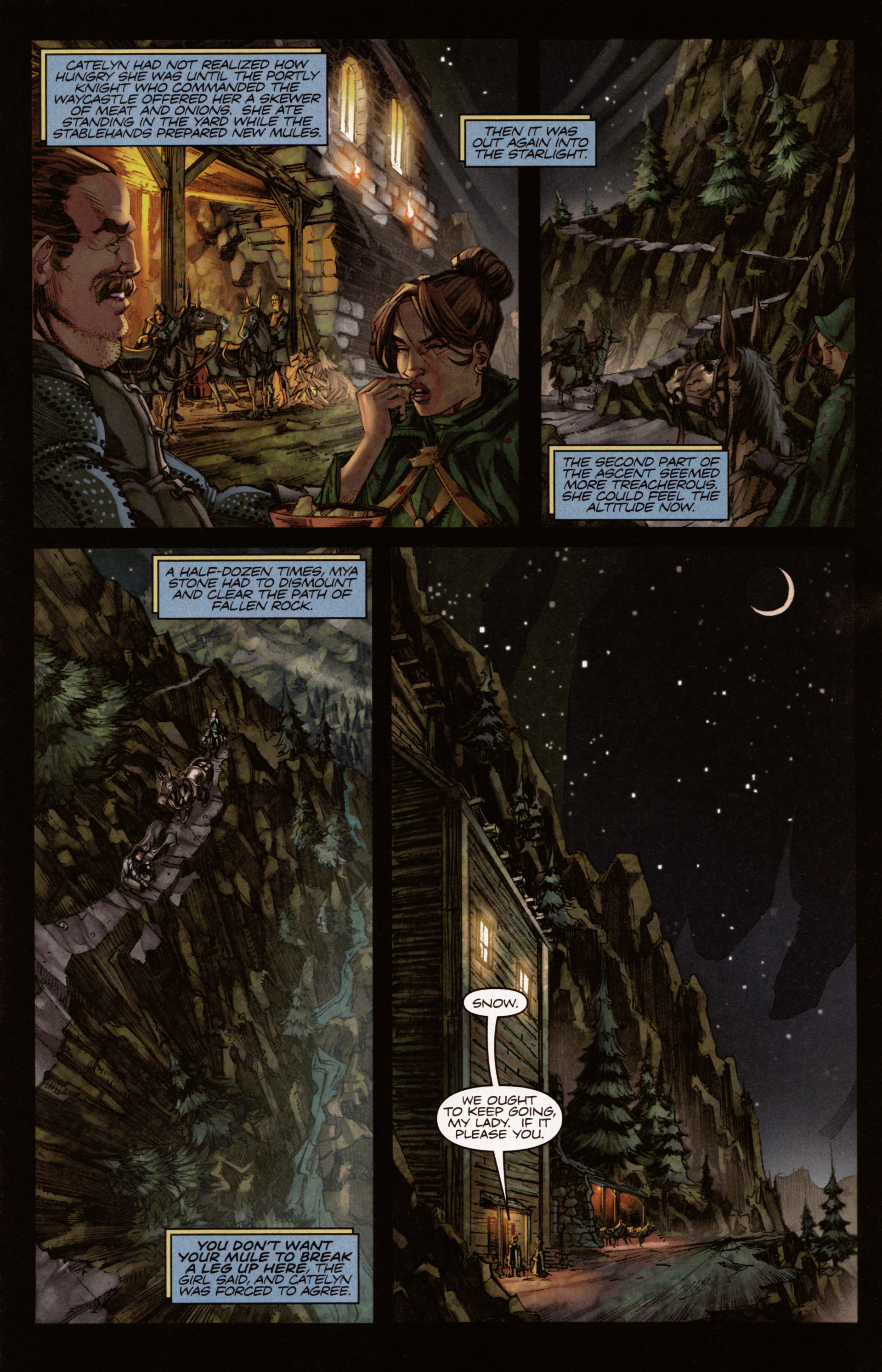 Read online A Game Of Thrones comic -  Issue #11 - 13