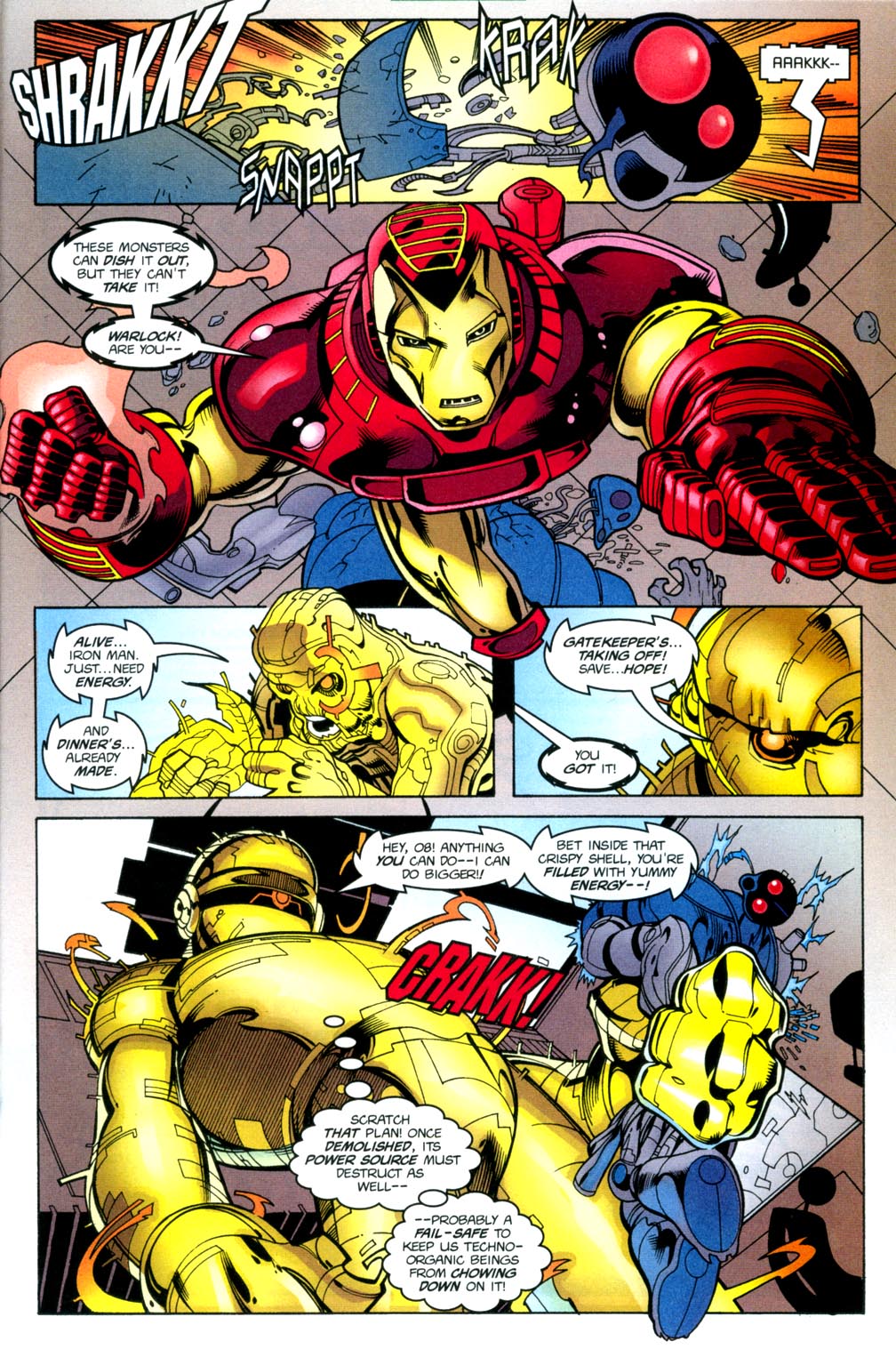Read online Warlock (1999) comic -  Issue #2 - 16