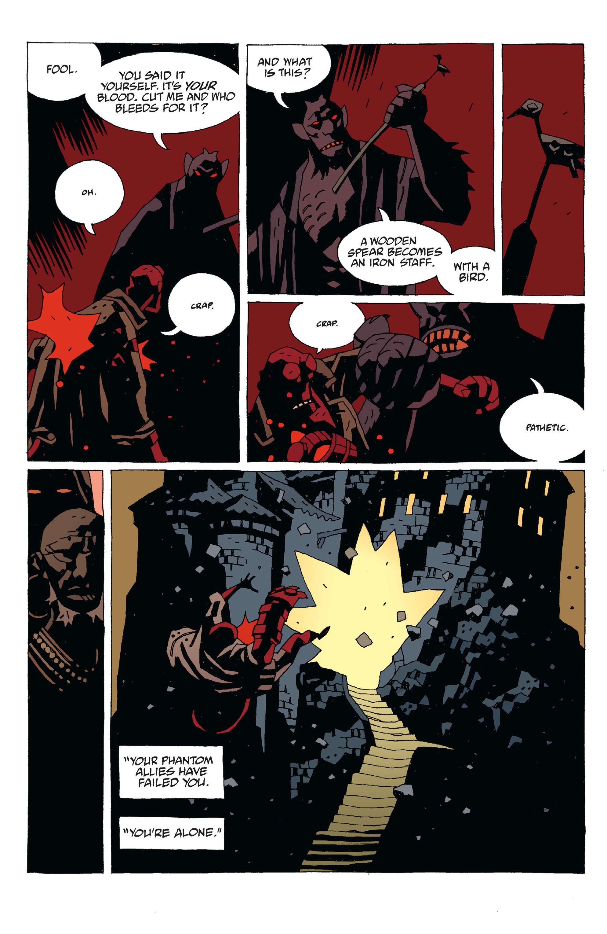 Read online Hellboy comic -  Issue #6 - 118