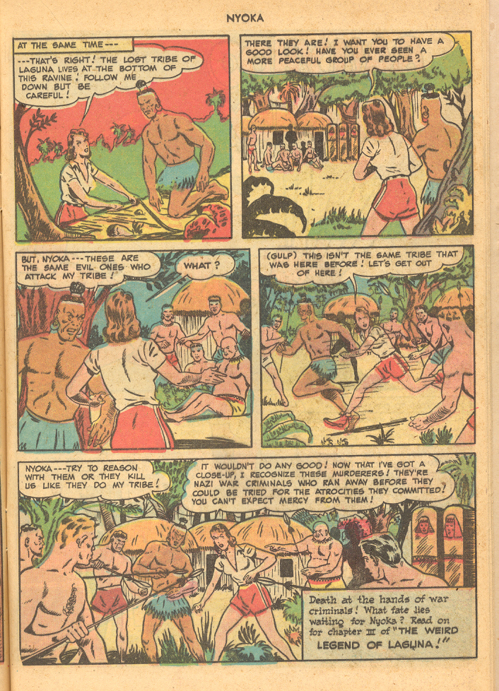 Read online Nyoka the Jungle Girl (1945) comic -  Issue #33 - 17